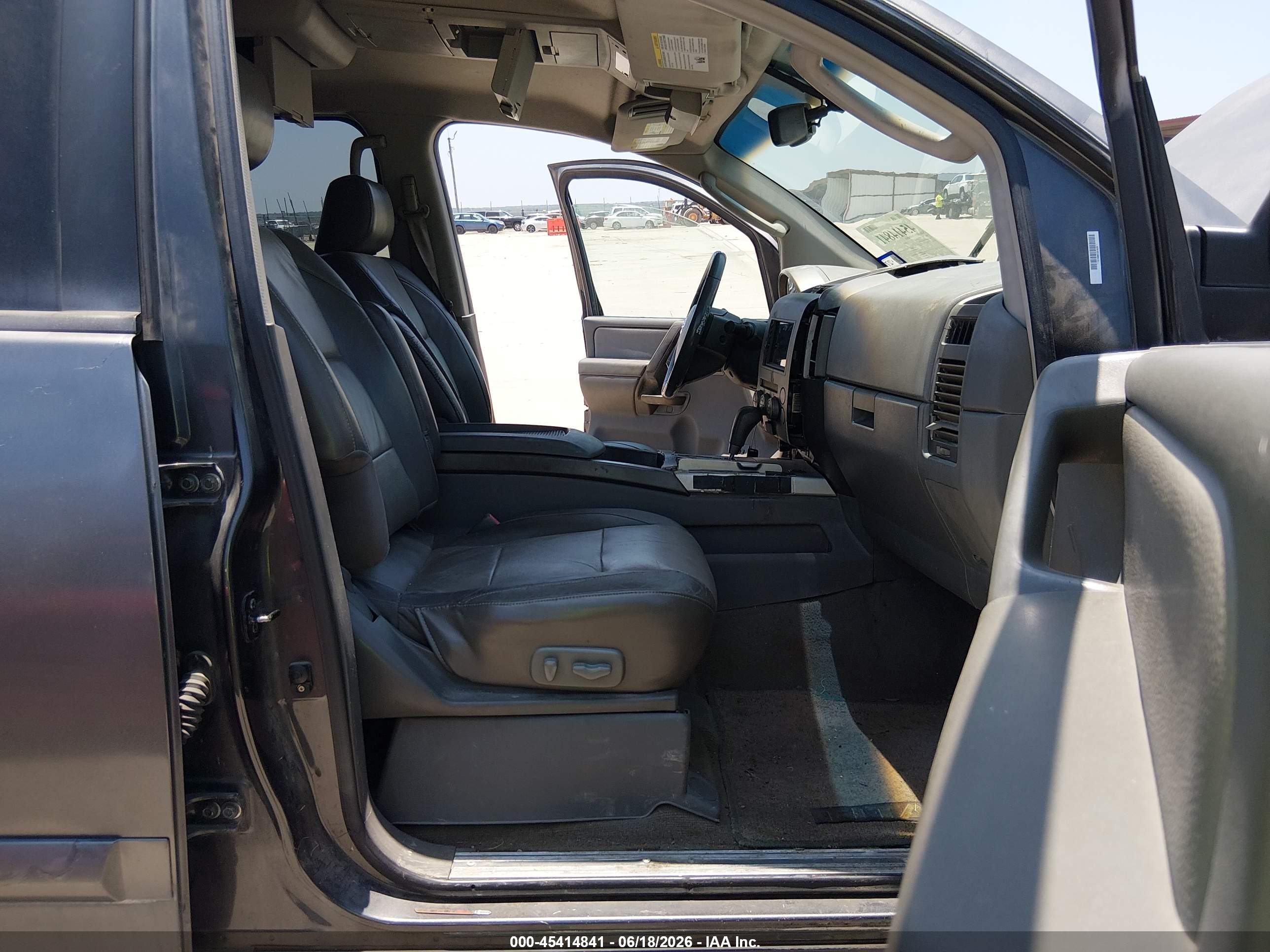 2006 Nissan Titan Le Gray vin: 1N6BA07A86N512974