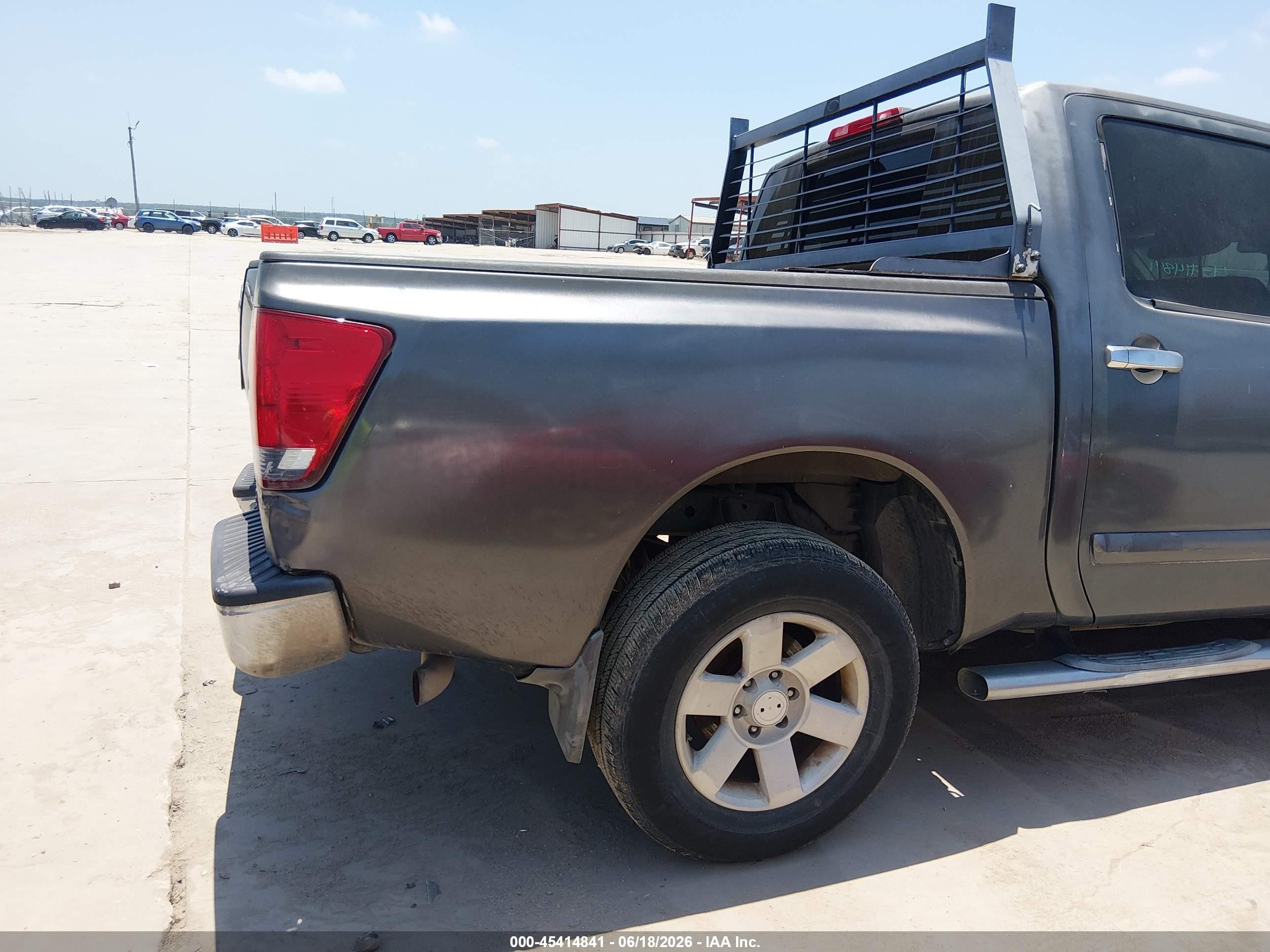 2006 Nissan Titan Le Gray vin: 1N6BA07A86N512974