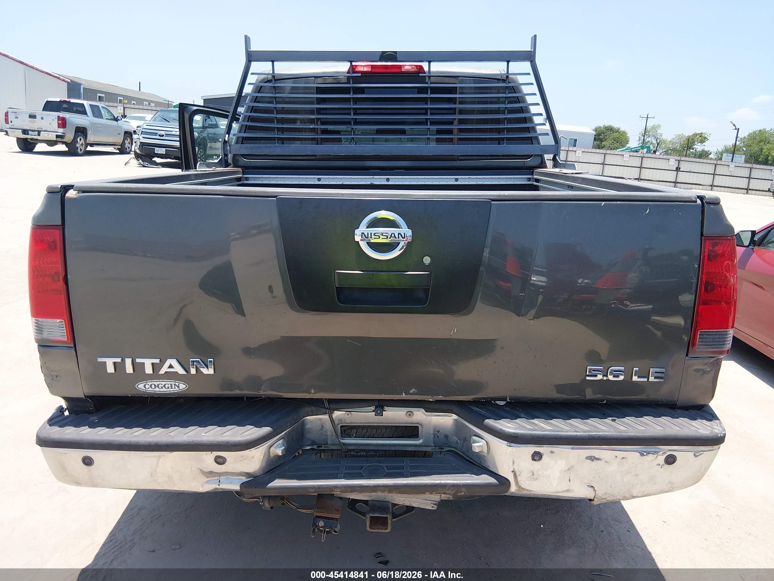 2006 Nissan Titan Le Gray vin: 1N6BA07A86N512974