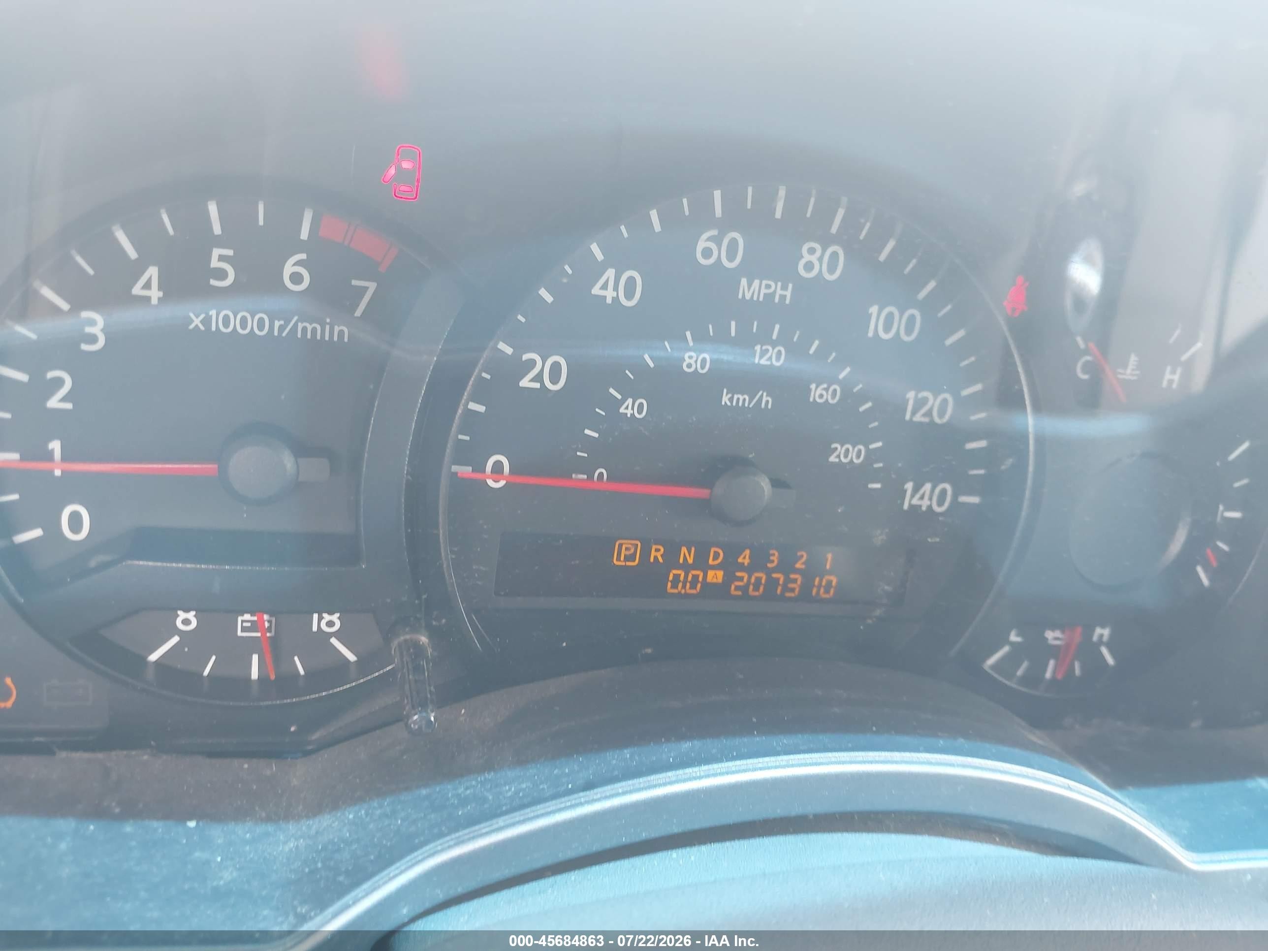 2006 Nissan Titan Se Красный vin: 1N6BA07A86N537194