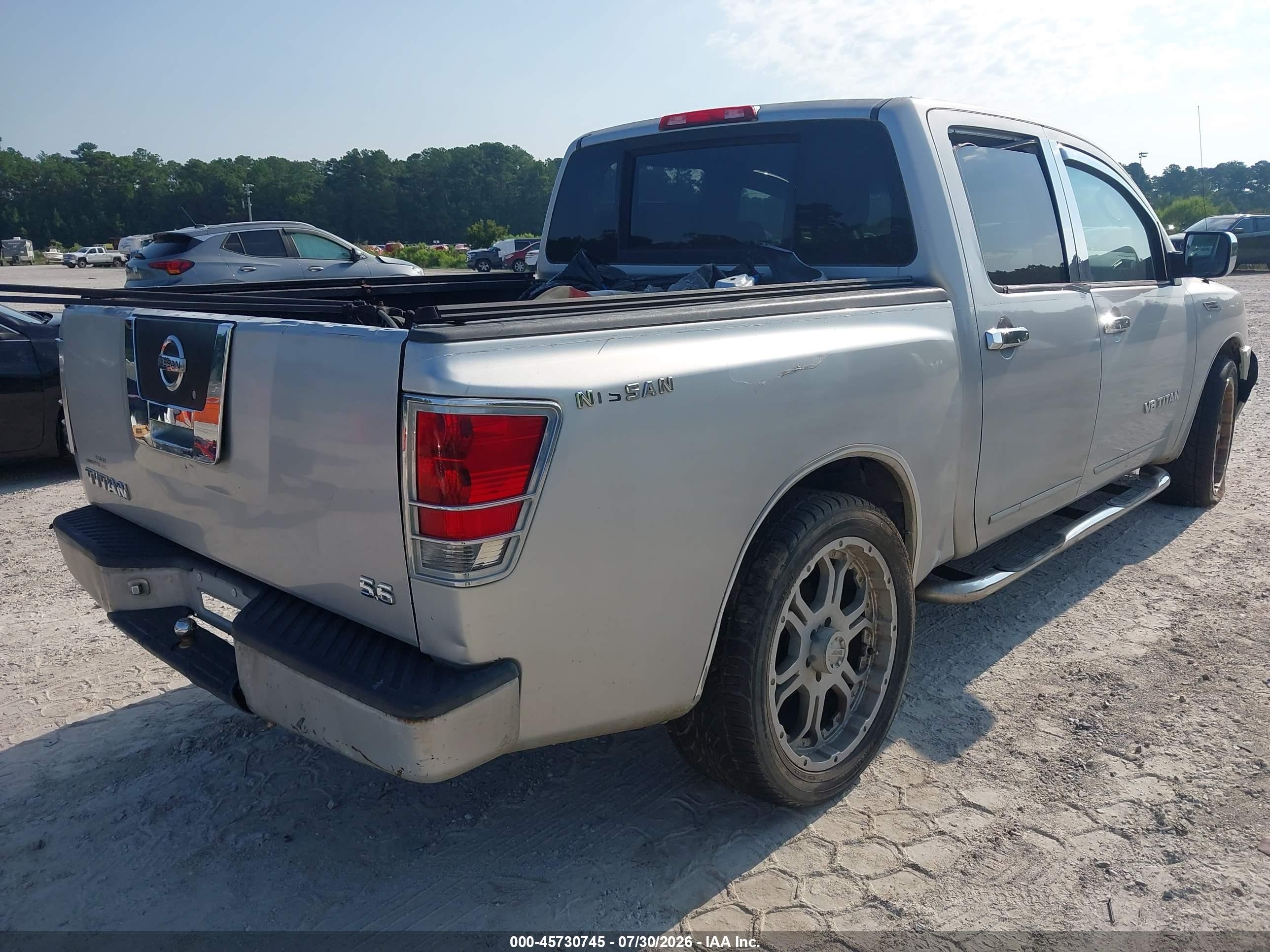2006 Nissan Titan Xe Gray vin: 1N6BA07AX6N520302