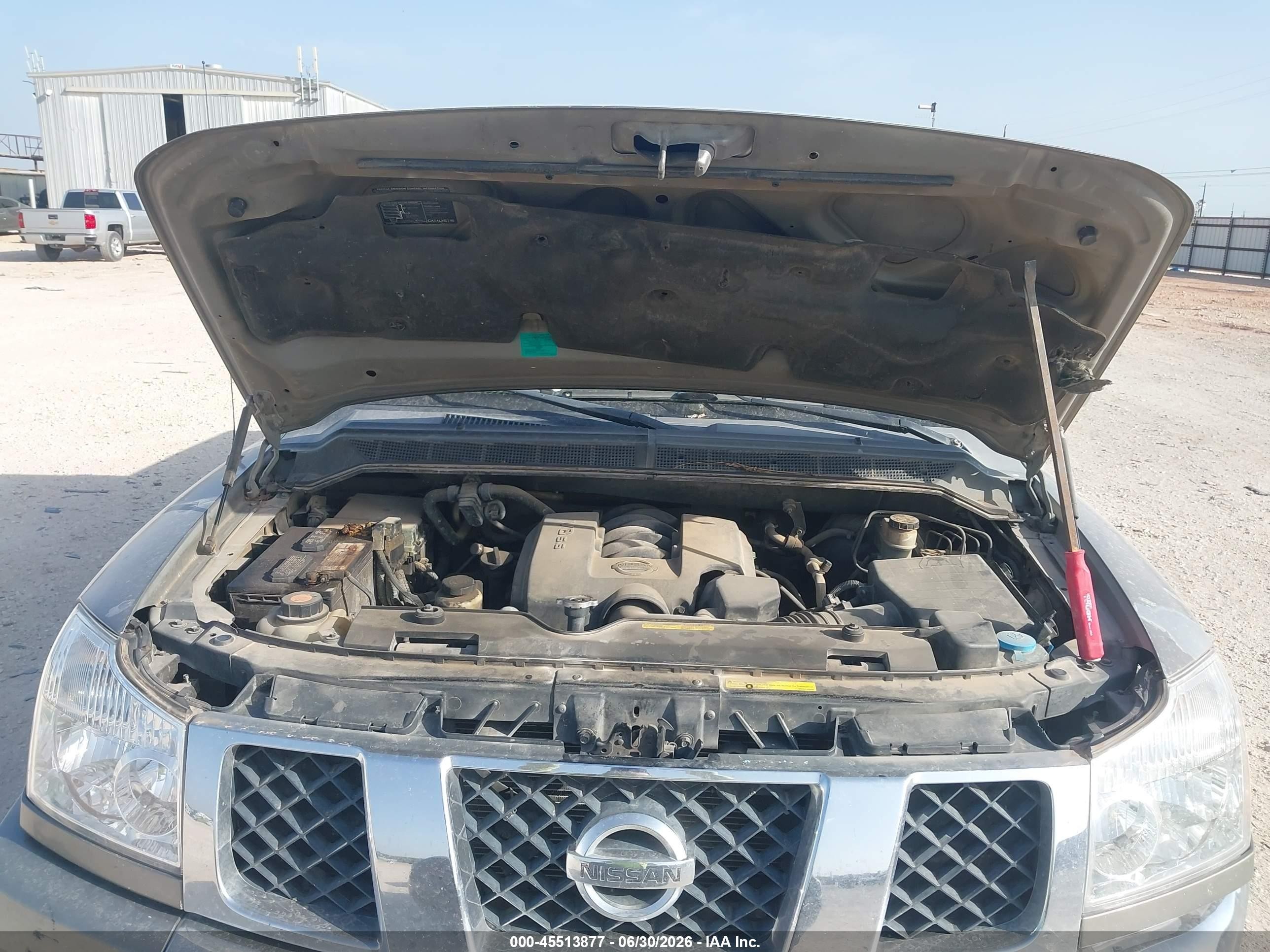 2006 Nissan Titan Le Beige vin: 1N6BA07AX6N550688