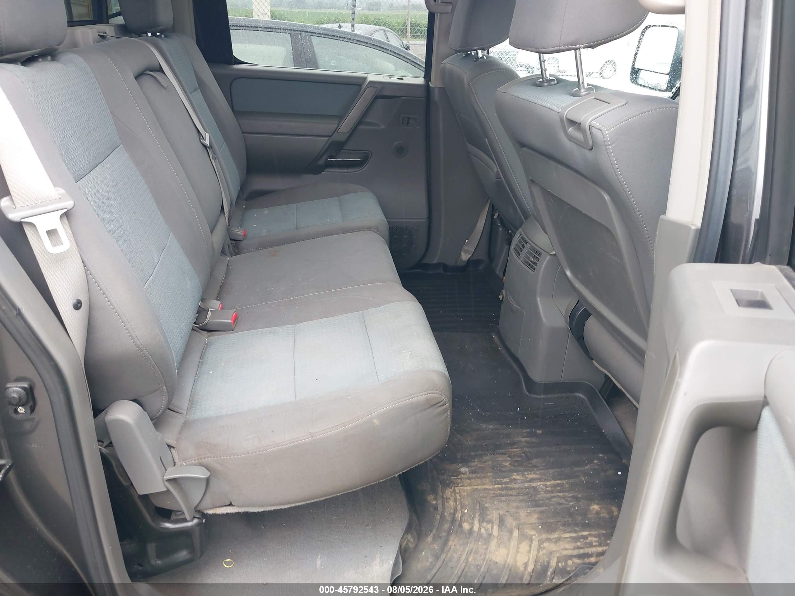 2006 Nissan Titan Se Серый vin: 1N6BA07B06N570361