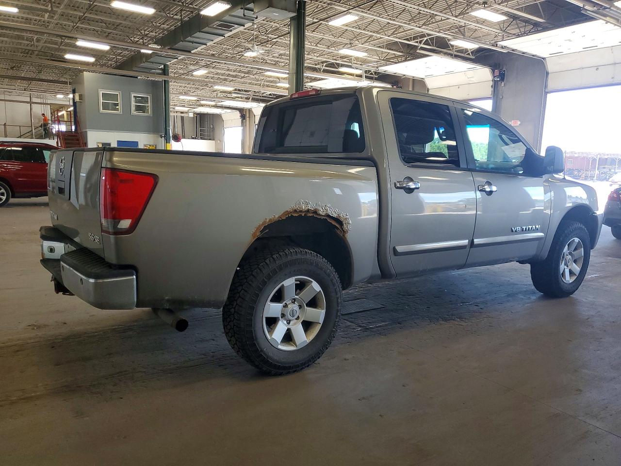2006 Nissan Titan Xe Ffv Gray vin: 1N6BA07B06N573616