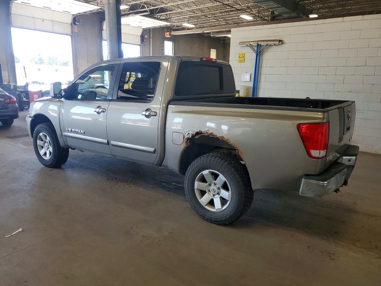 2006 Nissan Titan Xe Ffv Gray vin: 1N6BA07B06N573616