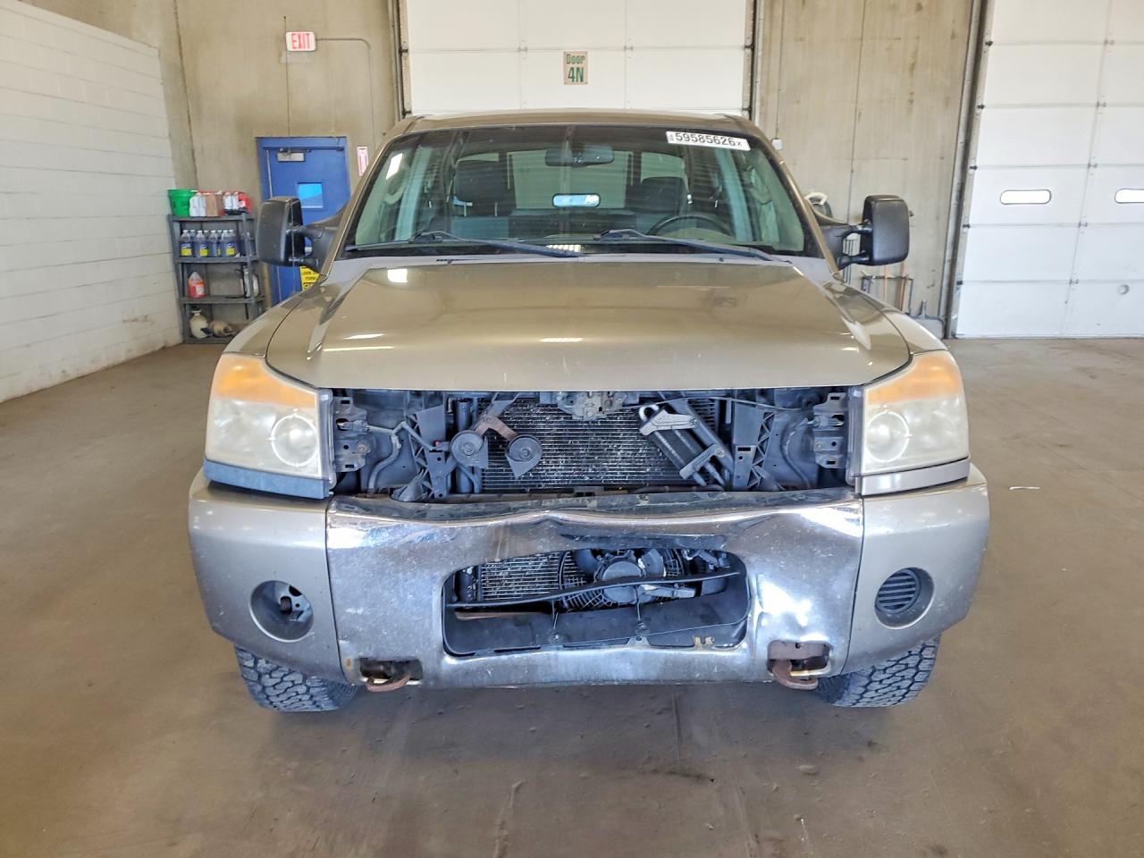 2006 Nissan Titan Xe Ffv Gray vin: 1N6BA07B06N573616