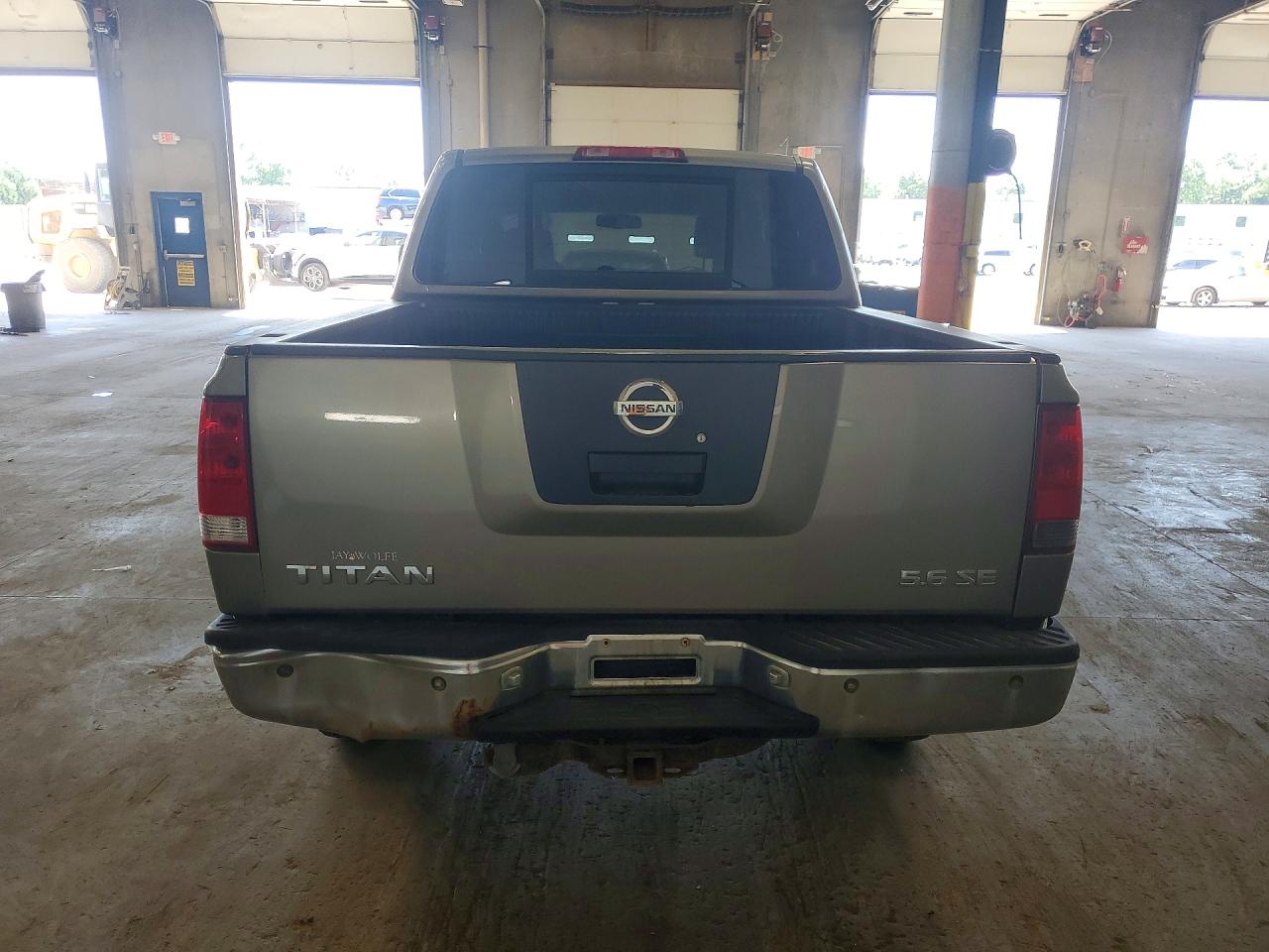 2006 Nissan Titan Xe Ffv Gray vin: 1N6BA07B06N573616