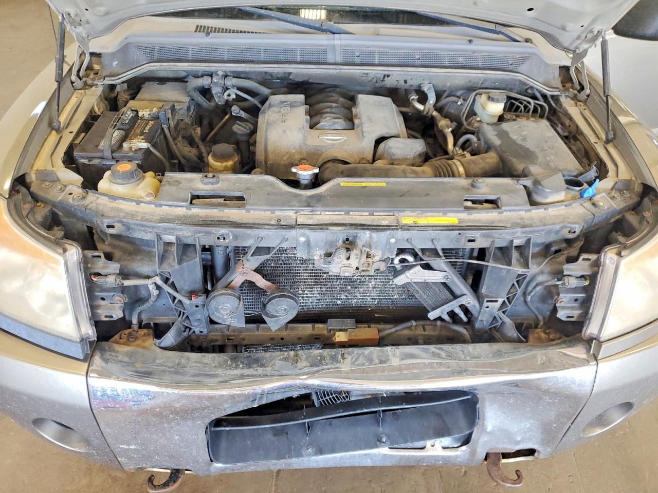2006 Nissan Titan Xe Ffv Gray vin: 1N6BA07B06N573616
