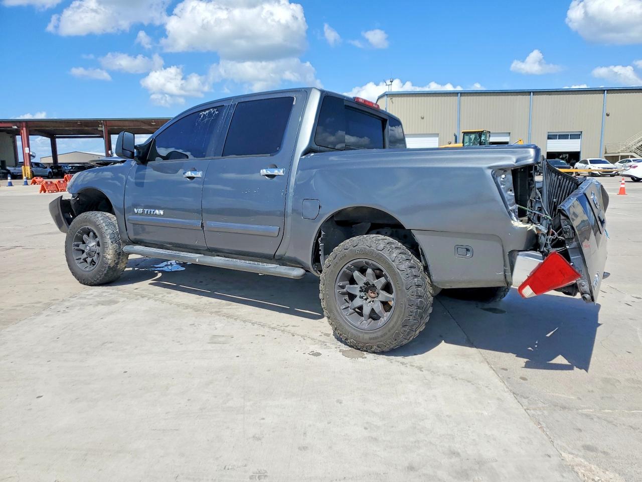 2007 Nissan Titan Xe Ffv Gray vin: 1N6BA07B07N230371