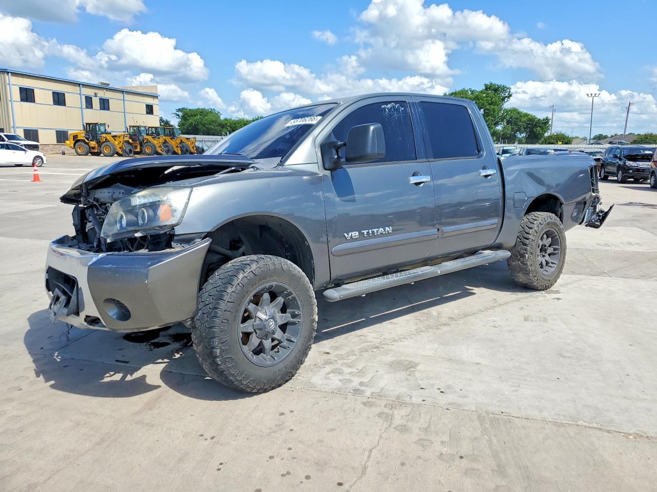 2007 Nissan Titan Xe Ffv Gray vin: 1N6BA07B07N230371