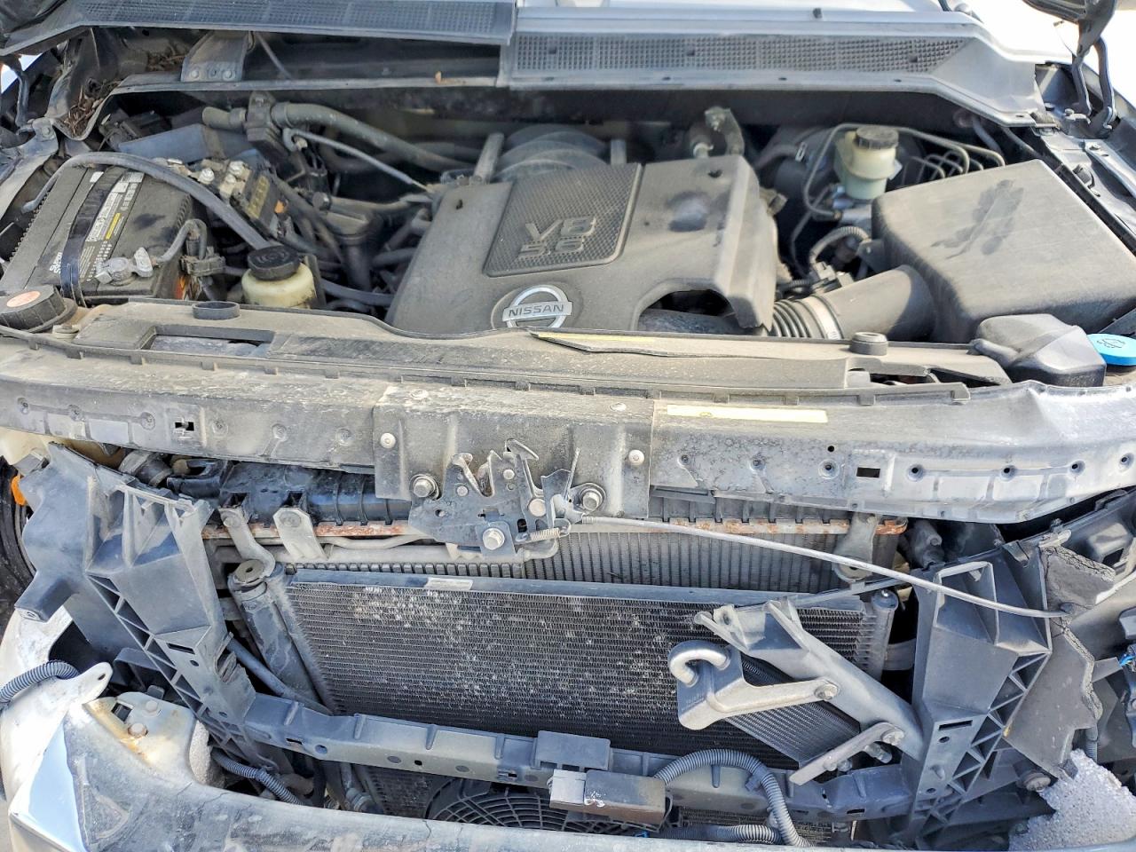 2007 Nissan Titan Xe Ffv Gray vin: 1N6BA07B07N230371