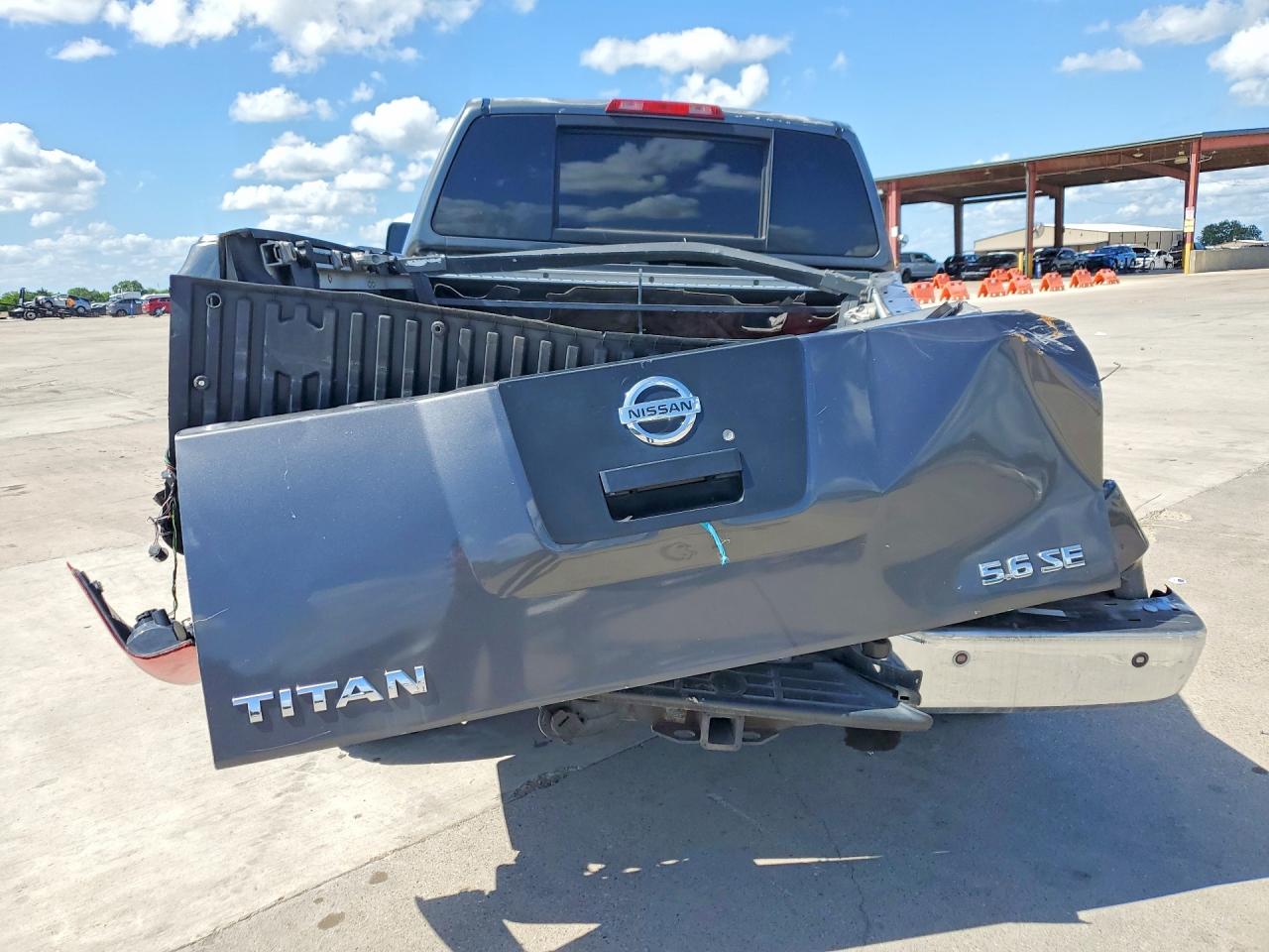 2007 Nissan Titan Xe Ffv Gray vin: 1N6BA07B07N230371