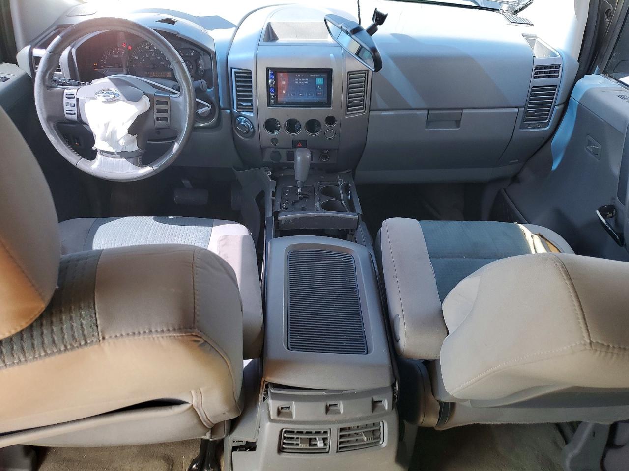 2007 Nissan Titan Xe Ffv Gray vin: 1N6BA07B07N230371