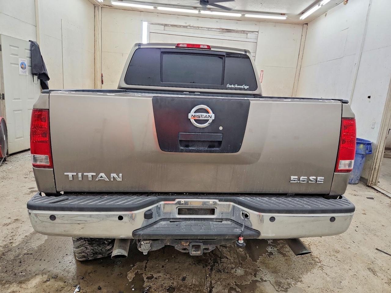 2007 Nissan Titan Xe Ffv Серый vin: 1N6BA07B07N239801