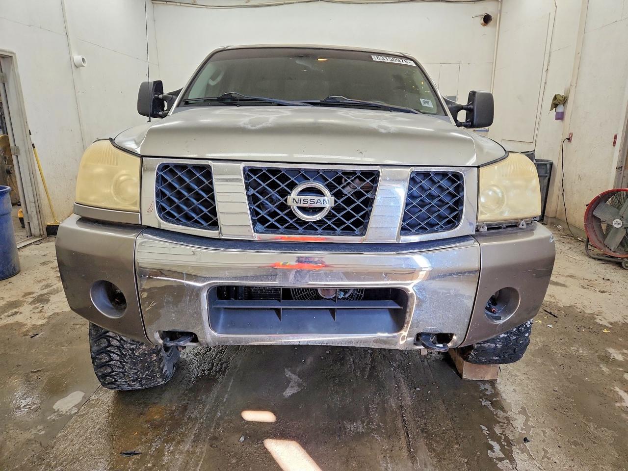 2007 Nissan Titan Xe Ffv Серый vin: 1N6BA07B07N239801