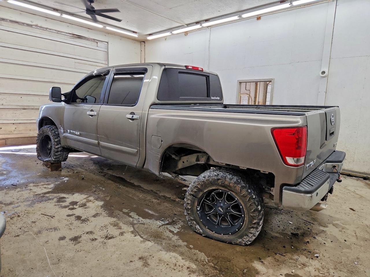 2007 Nissan Titan Xe Ffv Серый vin: 1N6BA07B07N239801