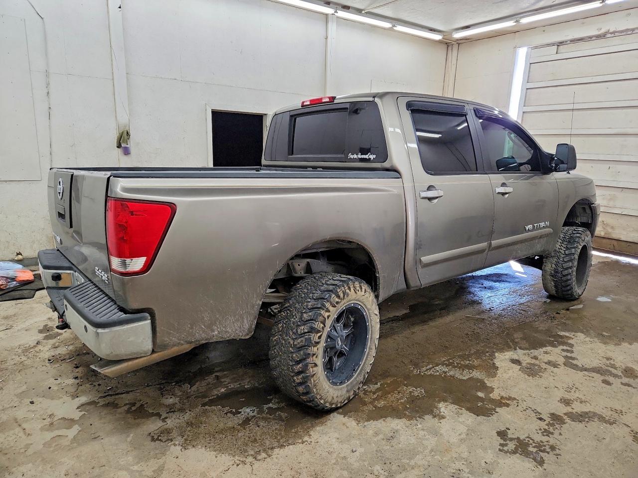 2007 Nissan Titan Xe Ffv Серый vin: 1N6BA07B07N239801