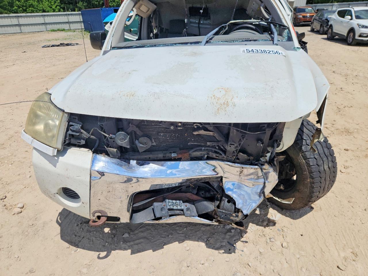 2006 Nissan Titan Xe Ffv White vin: 1N6BA07B26N563380