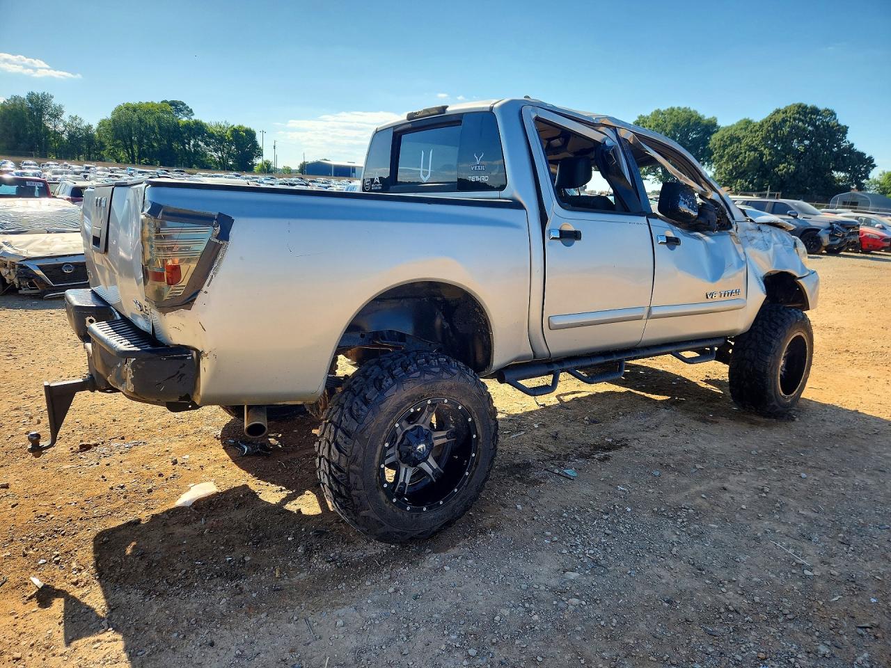 2006 Nissan Titan Xe Ffv Серебряный vin: 1N6BA07B26N563704