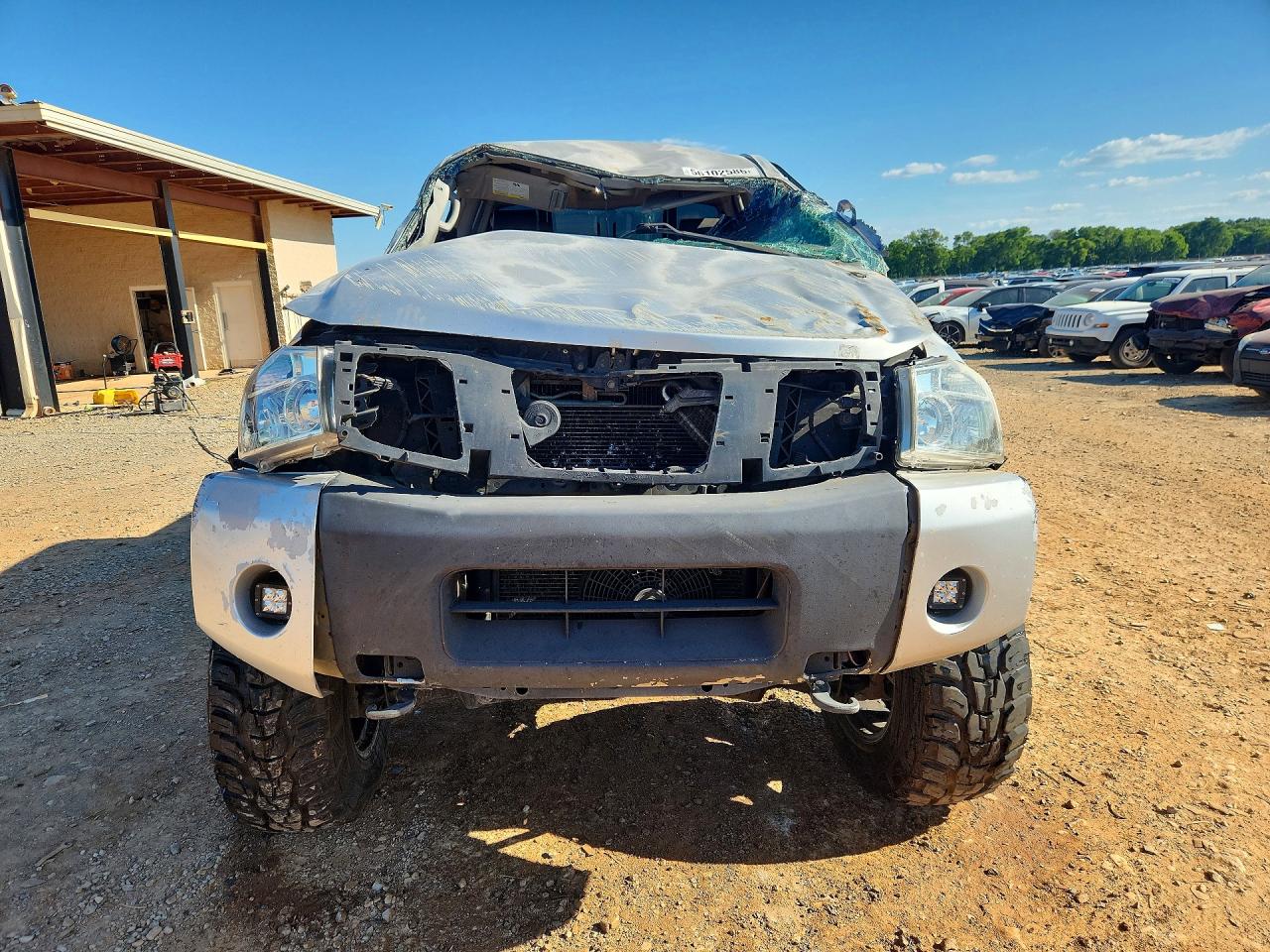 2006 Nissan Titan Xe Ffv Серебряный vin: 1N6BA07B26N563704