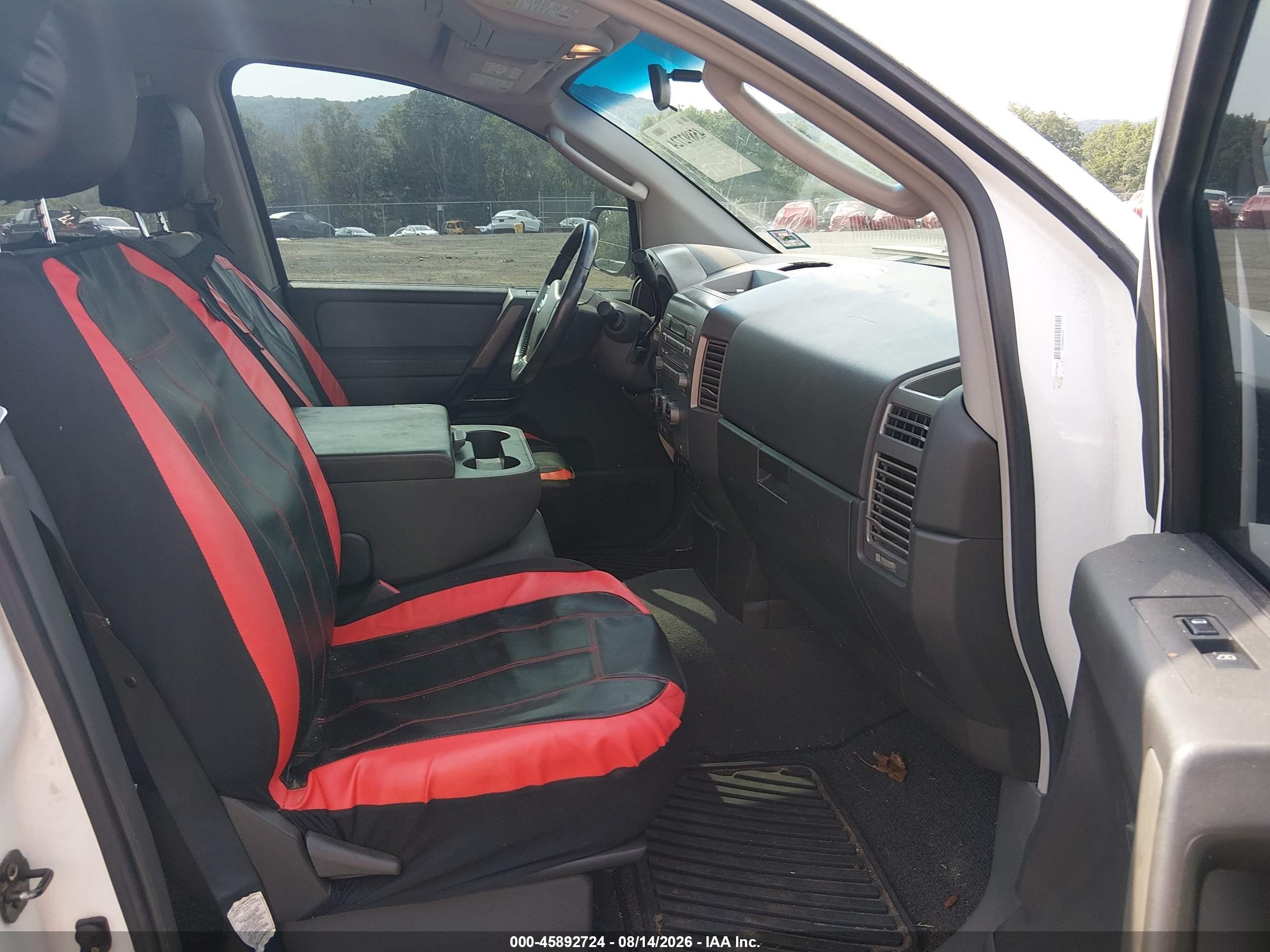 2006 Nissan Titan Se Белый vin: 1N6BA07B36N521204