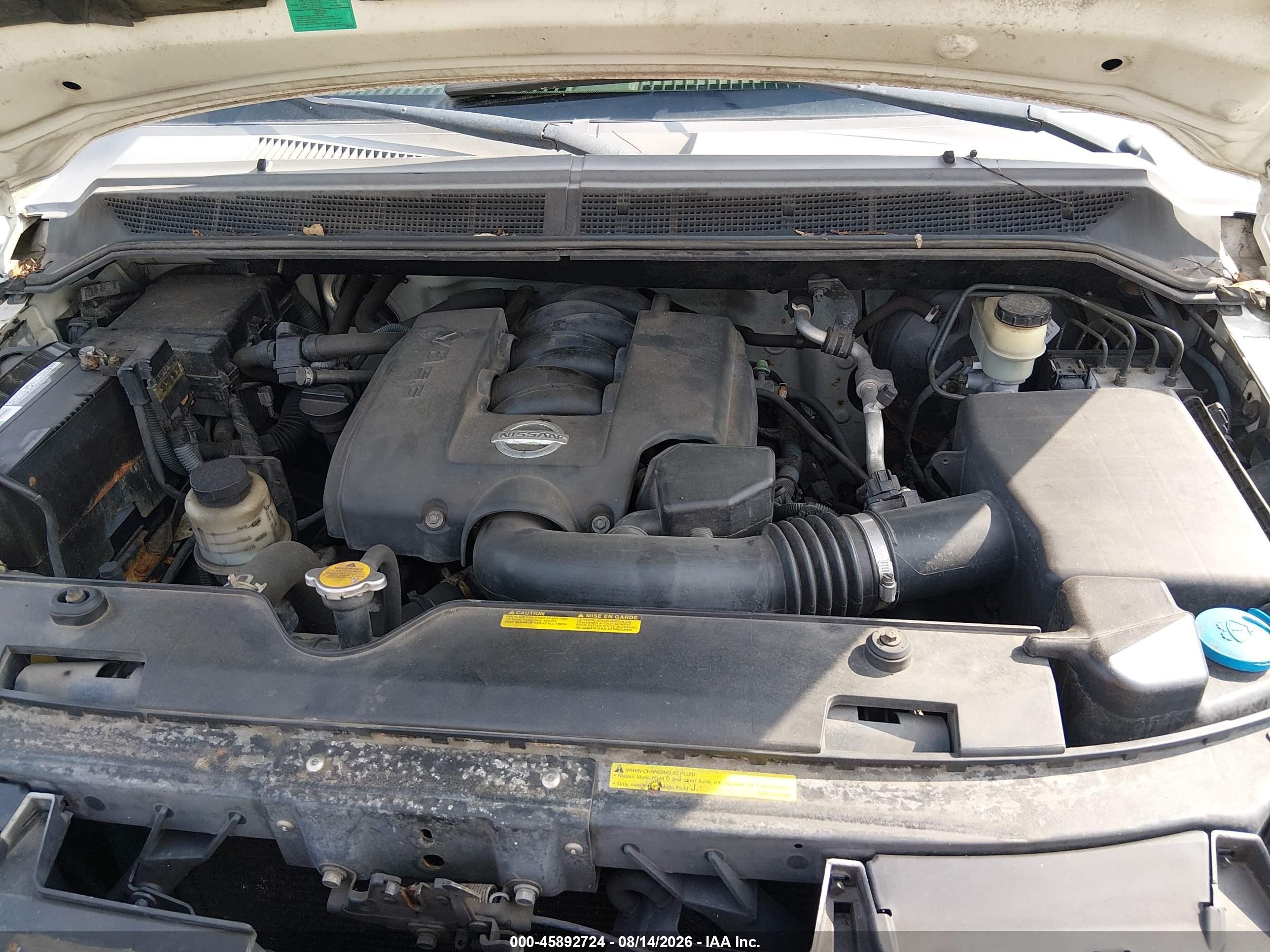 2006 Nissan Titan Se Белый vin: 1N6BA07B36N521204