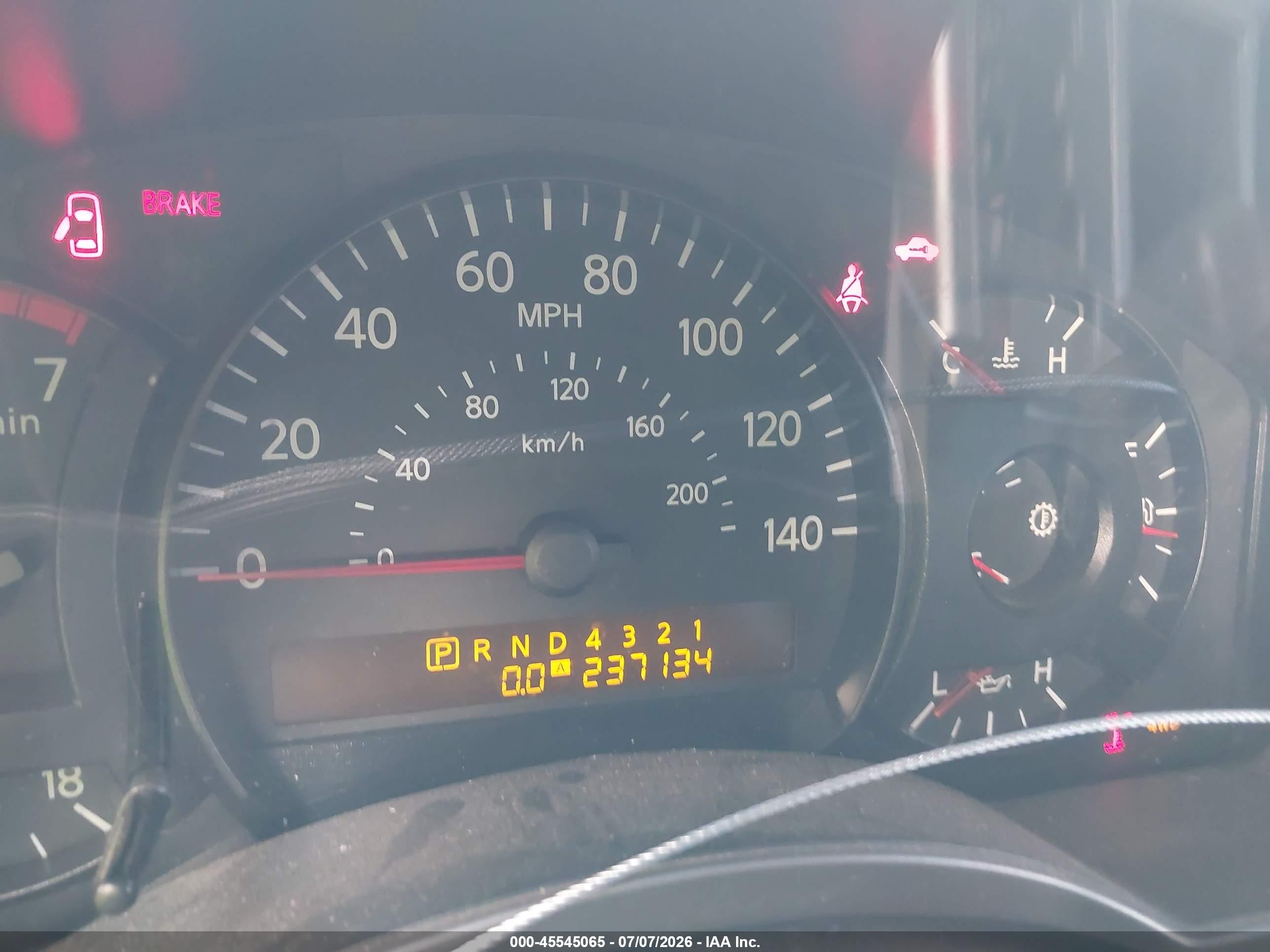2007 Nissan Titan Se Blue vin: 1N6BA07B37N205240