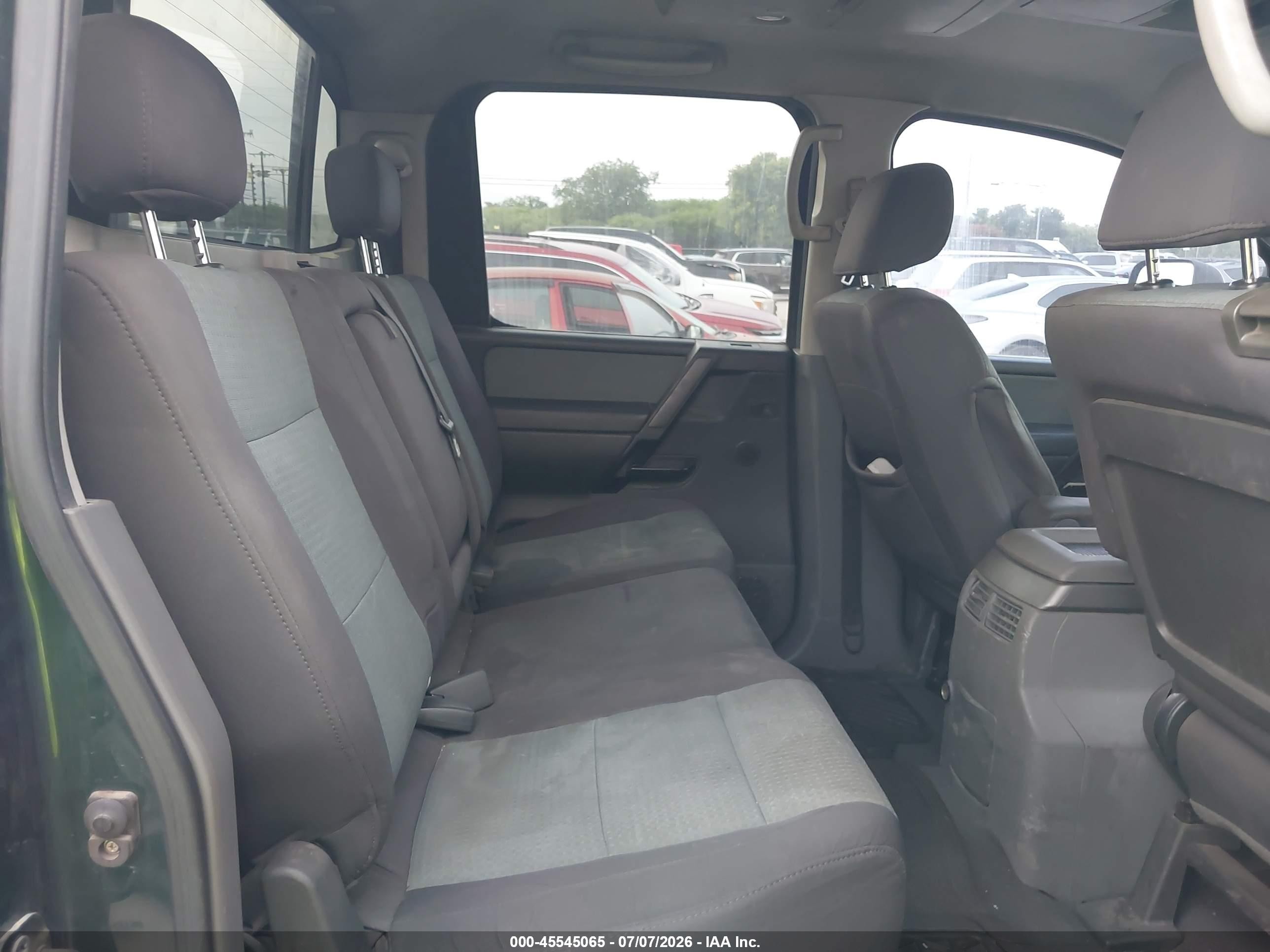 2007 Nissan Titan Se Blue vin: 1N6BA07B37N205240