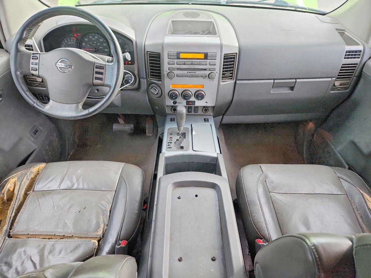 2006 Nissan Titan Xe/se/le Green vin: 1N6BA07B46N527061