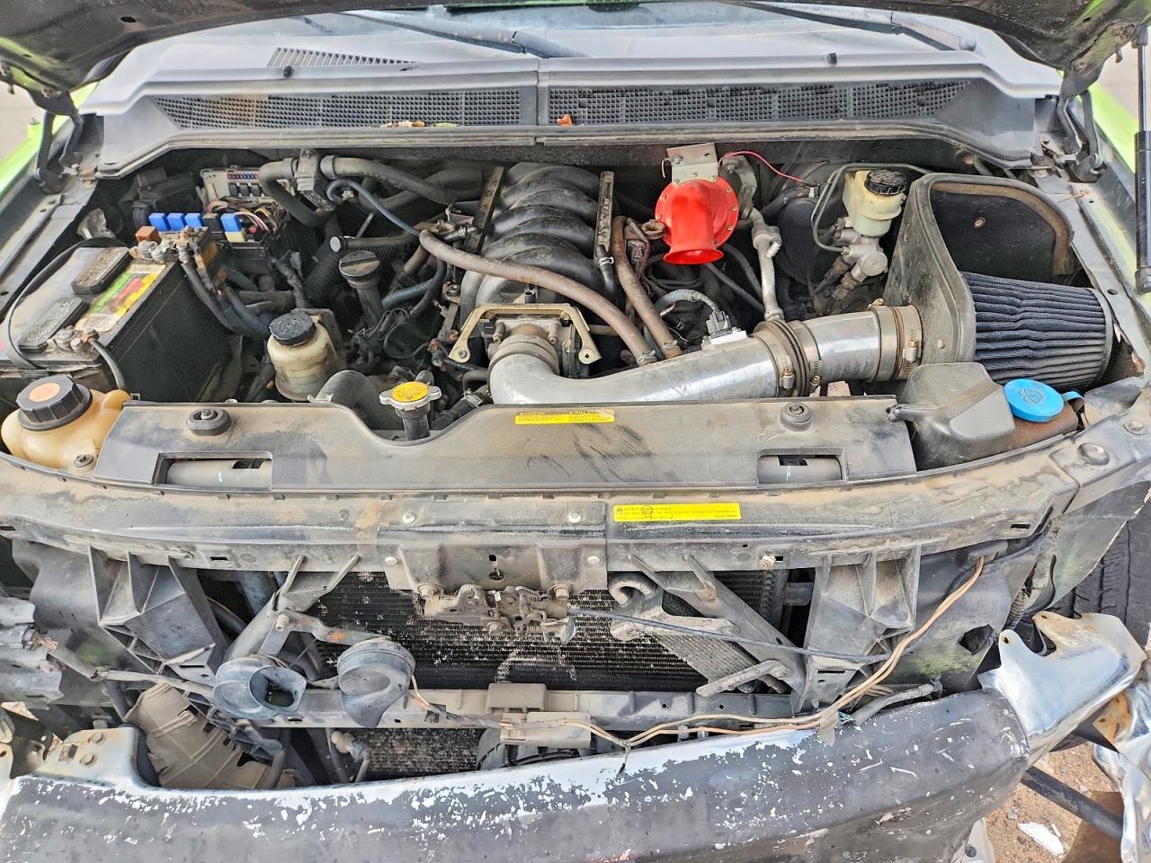 2006 Nissan Titan Xe/se/le Green vin: 1N6BA07B46N527061