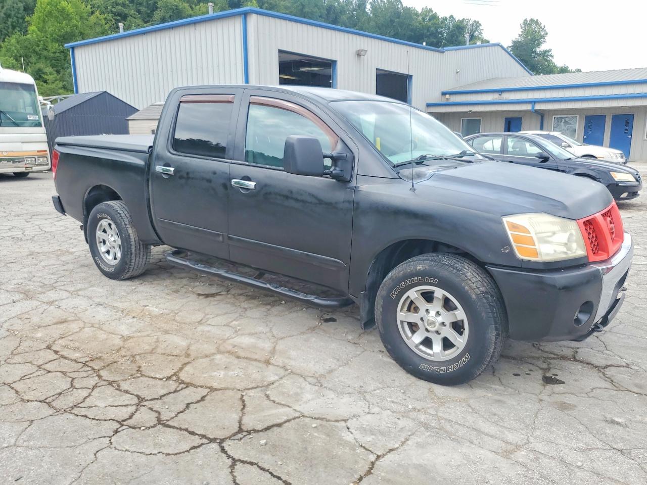 2006 Nissan Titan Xe Ffv Черный vin: 1N6BA07B56N525299