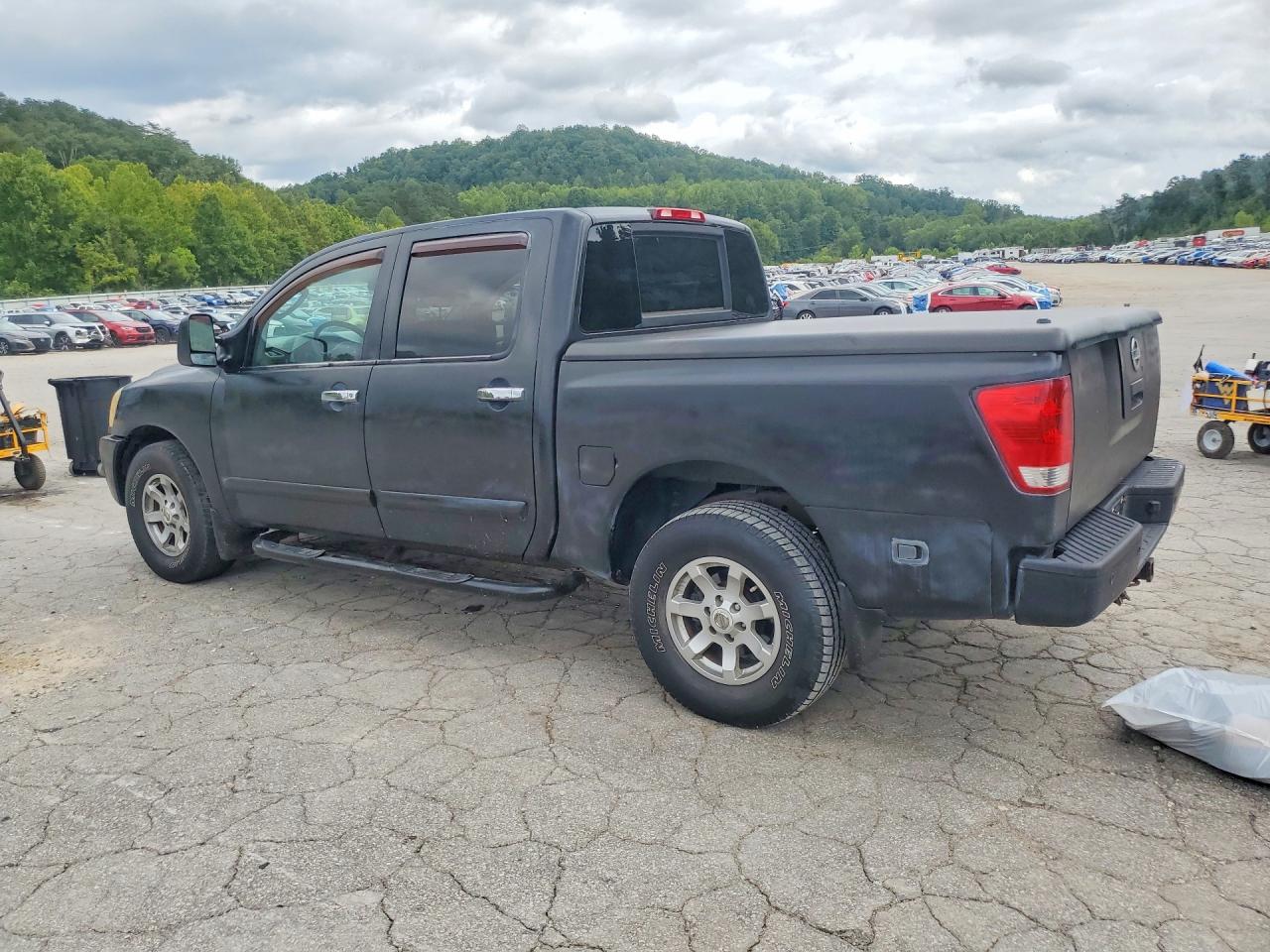 2006 Nissan Titan Xe Ffv Черный vin: 1N6BA07B56N525299