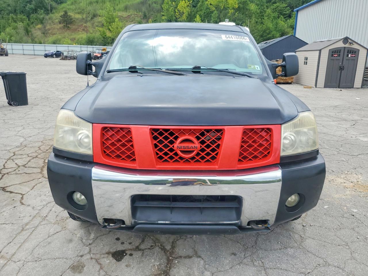2006 Nissan Titan Xe Ffv Черный vin: 1N6BA07B56N525299