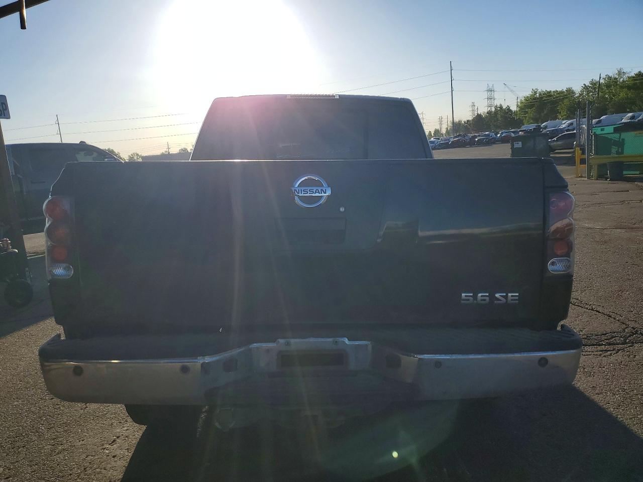 2005 Nissan Titan Xe Black vin: 1N6BA07B65N533412