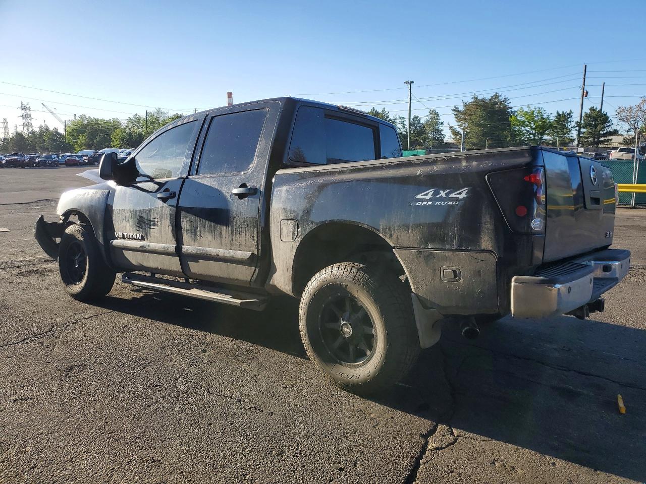 2005 Nissan Titan Xe Black vin: 1N6BA07B65N533412