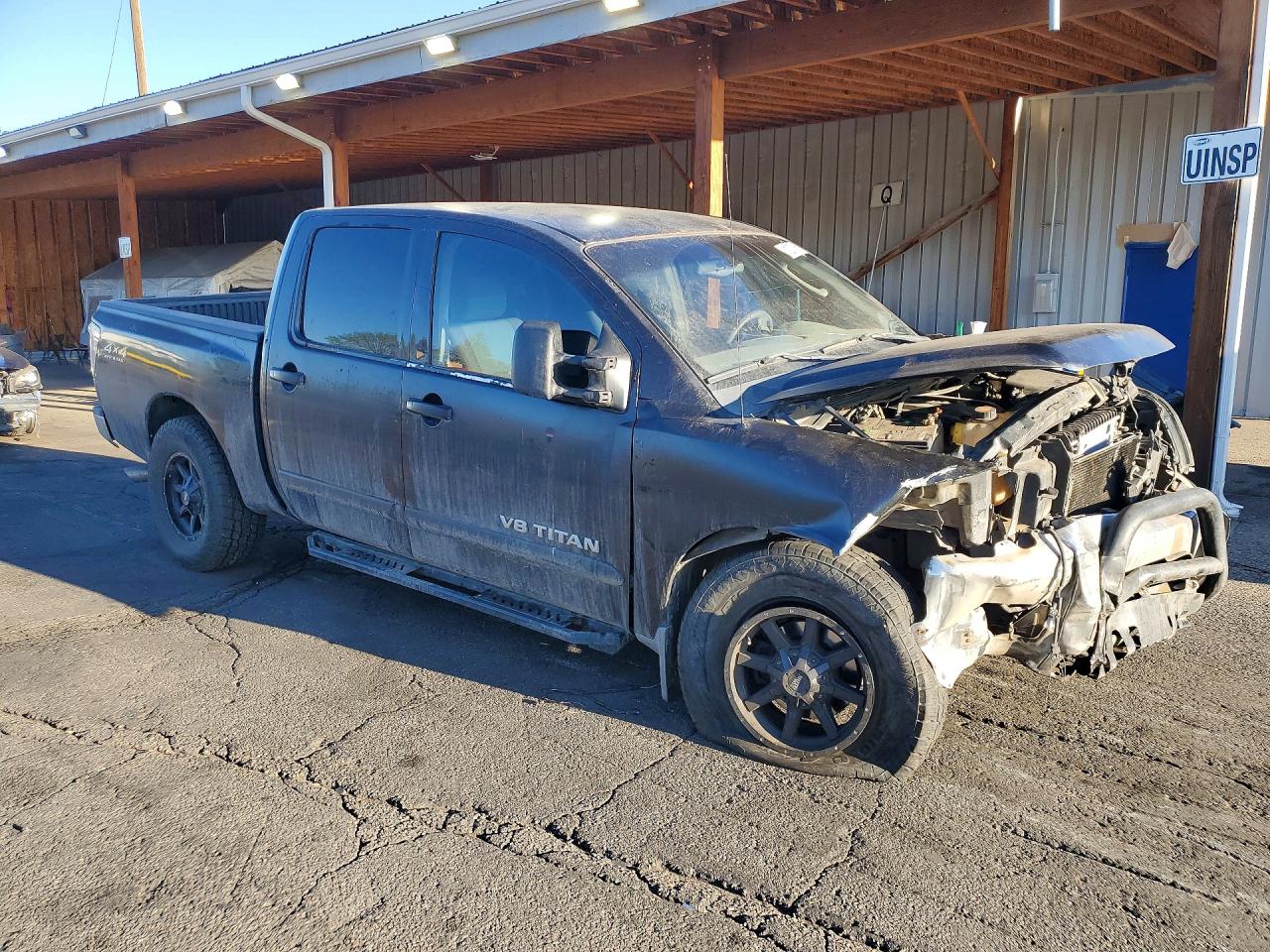 2005 Nissan Titan Xe Black vin: 1N6BA07B65N533412