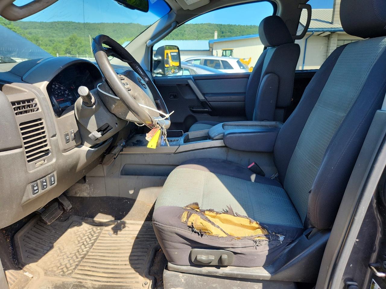 2006 Nissan Titan Xe Ffv Gray vin: 1N6BA07B86N554005