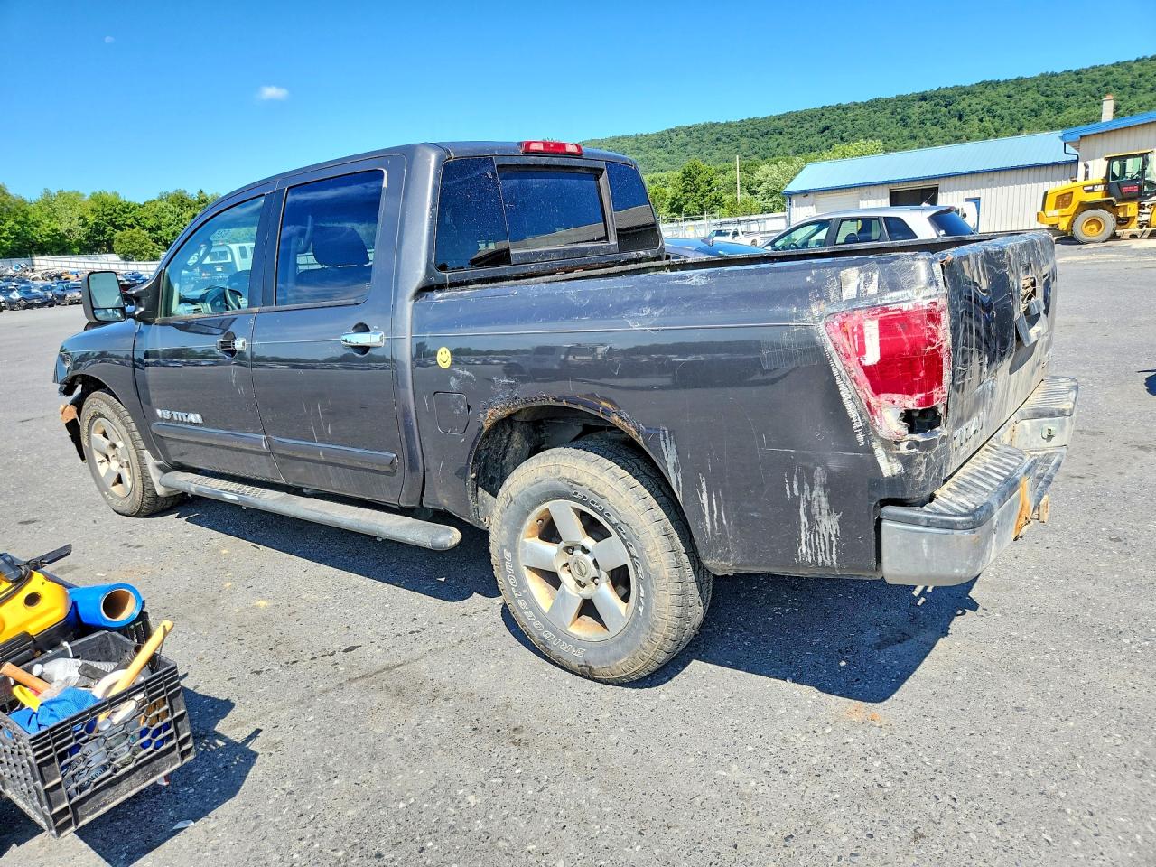 2006 Nissan Titan Xe Ffv Gray vin: 1N6BA07B86N554005
