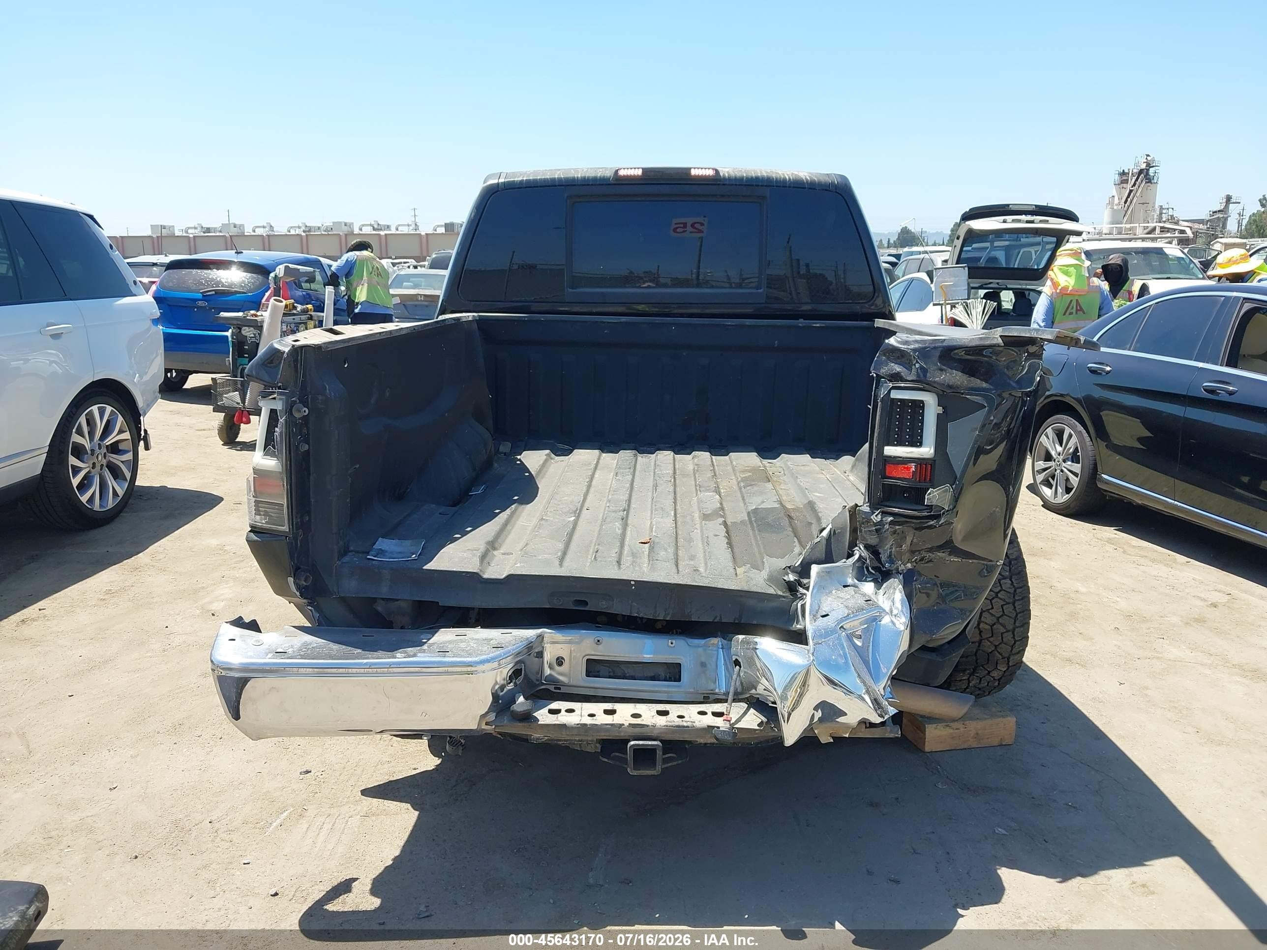 2007 Nissan Titan Se Black vin: 1N6BA07B87N212183