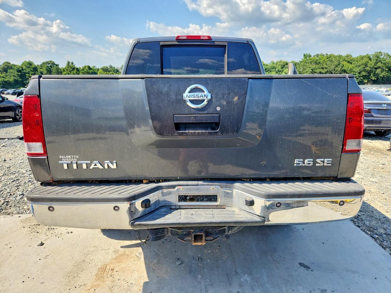 2007 Nissan Titan Xe Ffv Угольный vin: 1N6BA07B87N226262