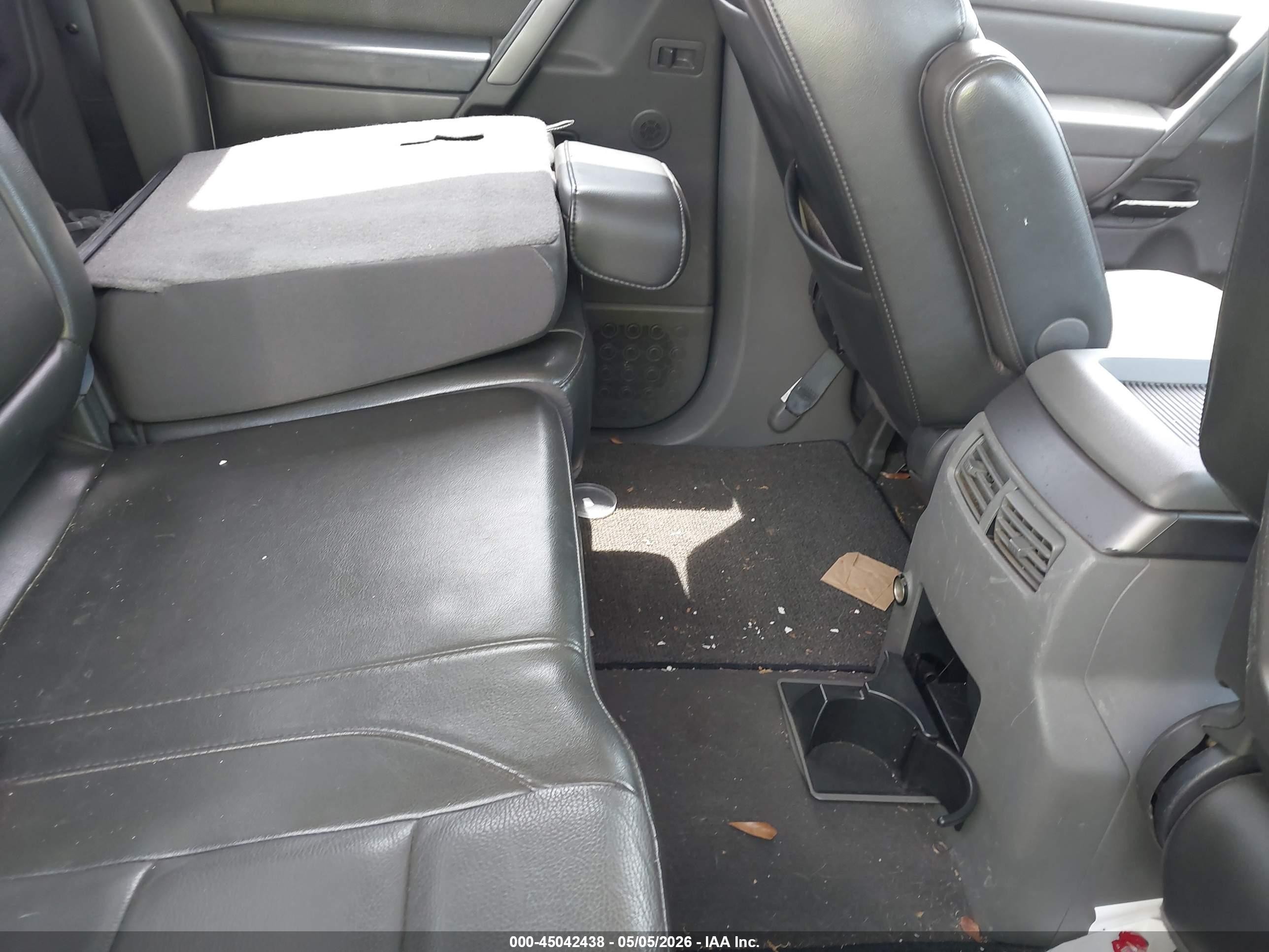2007 Nissan Titan Le White vin: 1N6BA07B97N220034