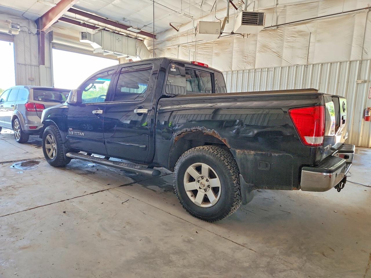2007 Nissan Titan Xe/se/le Black vin: 1N6BA07B97N239506