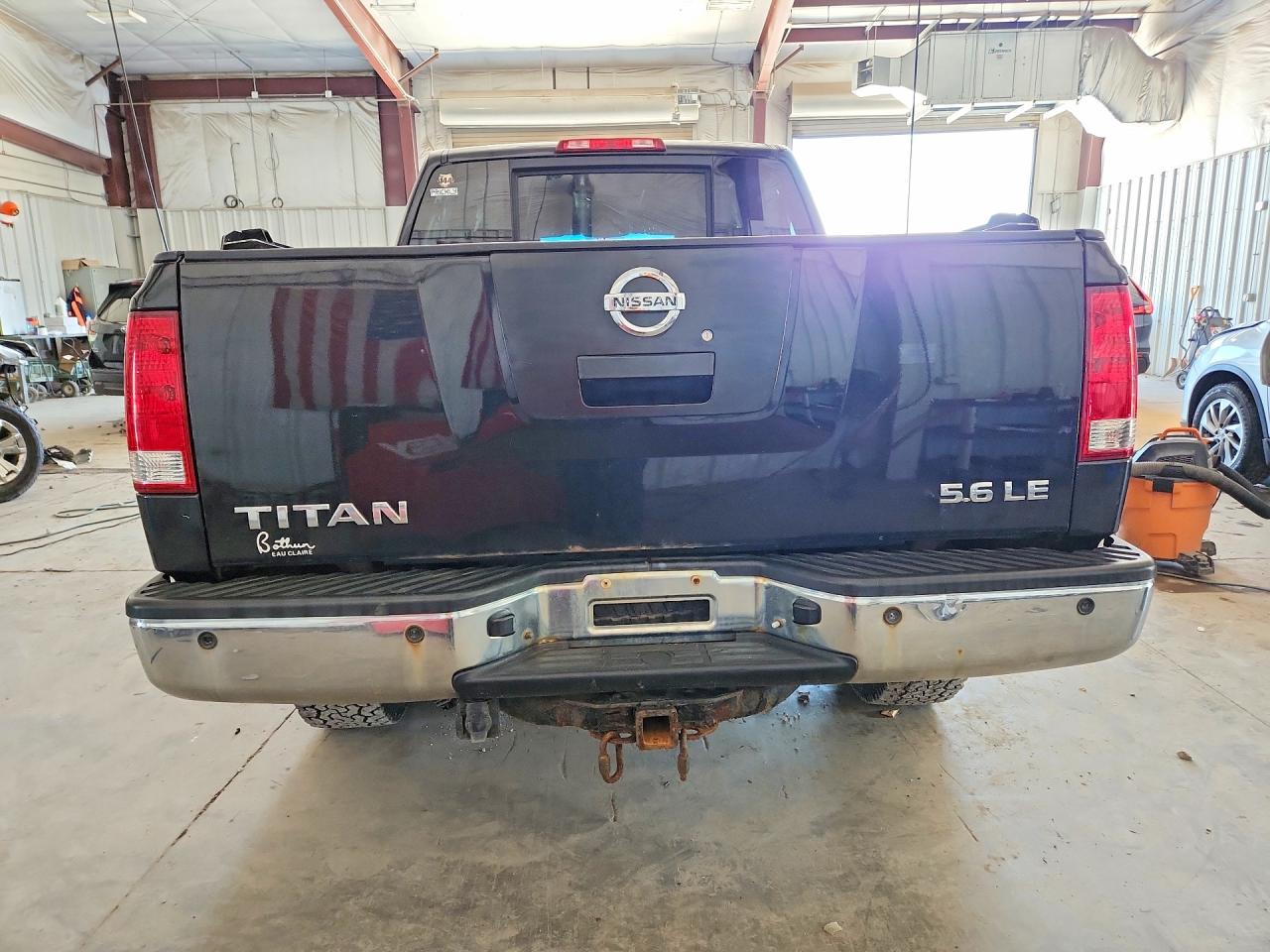 2007 Nissan Titan Xe/se/le Black vin: 1N6BA07B97N239506