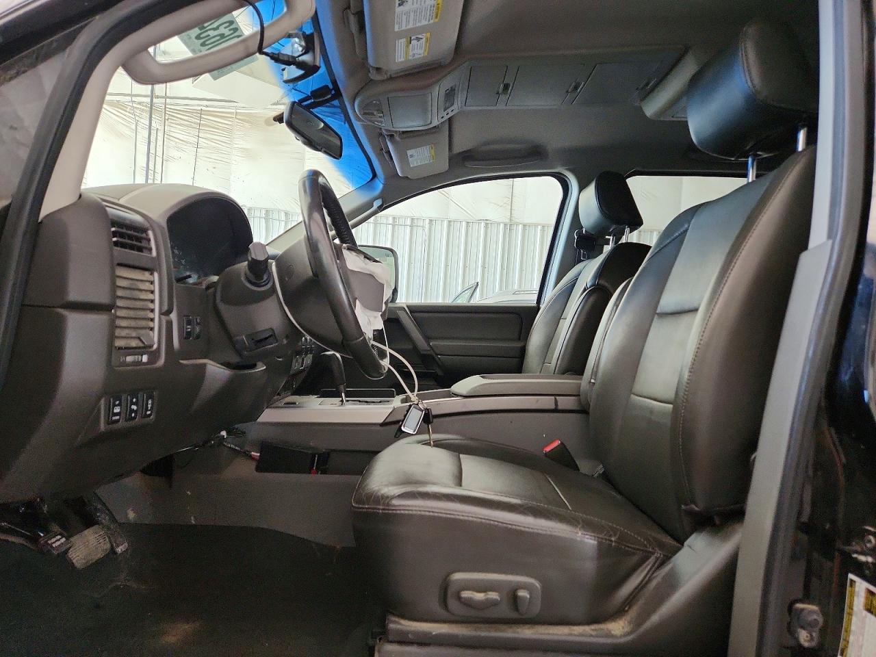 2007 Nissan Titan Xe/se/le Black vin: 1N6BA07B97N239506