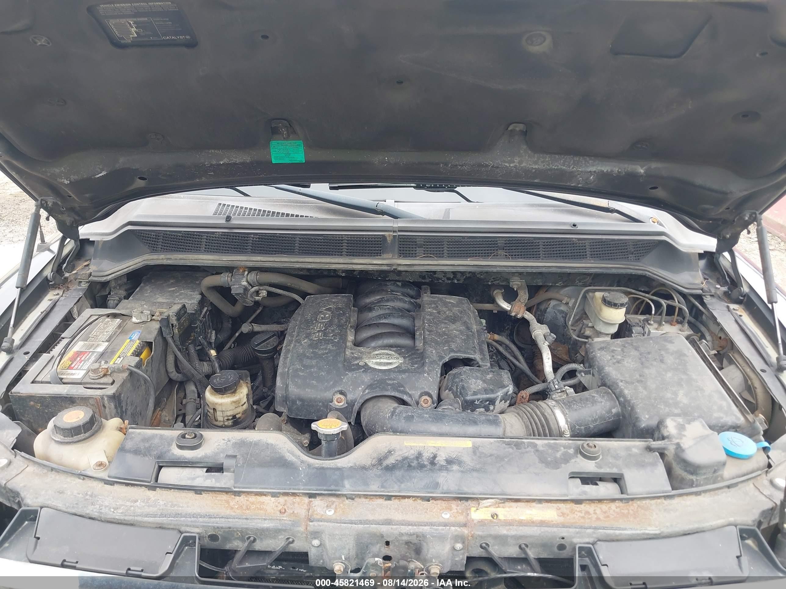 2006 Nissan Titan Se Black vin: 1N6BA07BX6N575647