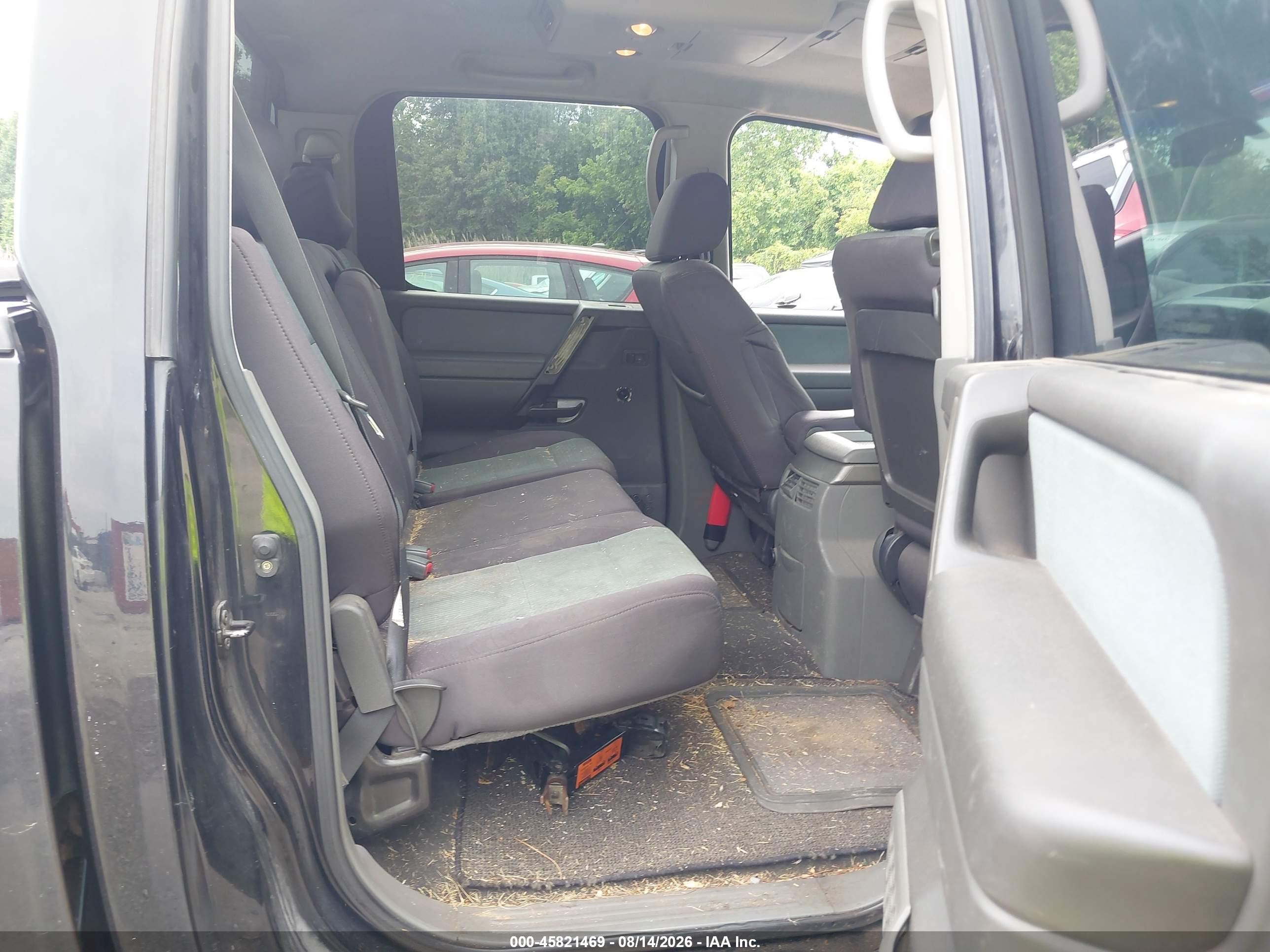 2006 Nissan Titan Se Black vin: 1N6BA07BX6N575647
