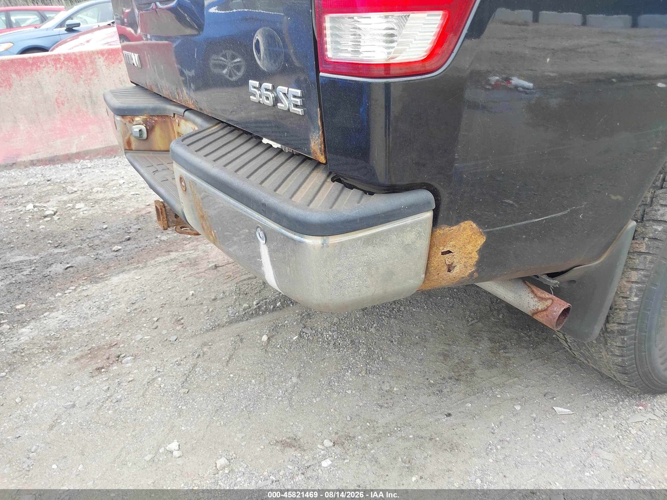 2006 Nissan Titan Se Black vin: 1N6BA07BX6N575647