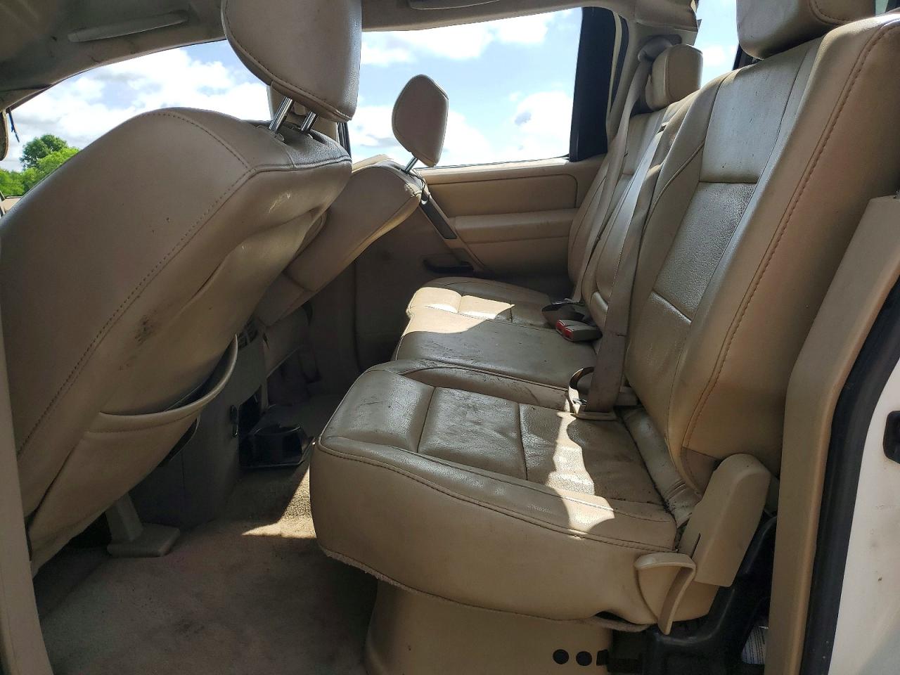 2008 Nissan Titan Xe Ffv Белый vin: 1N6BA07C18N312524