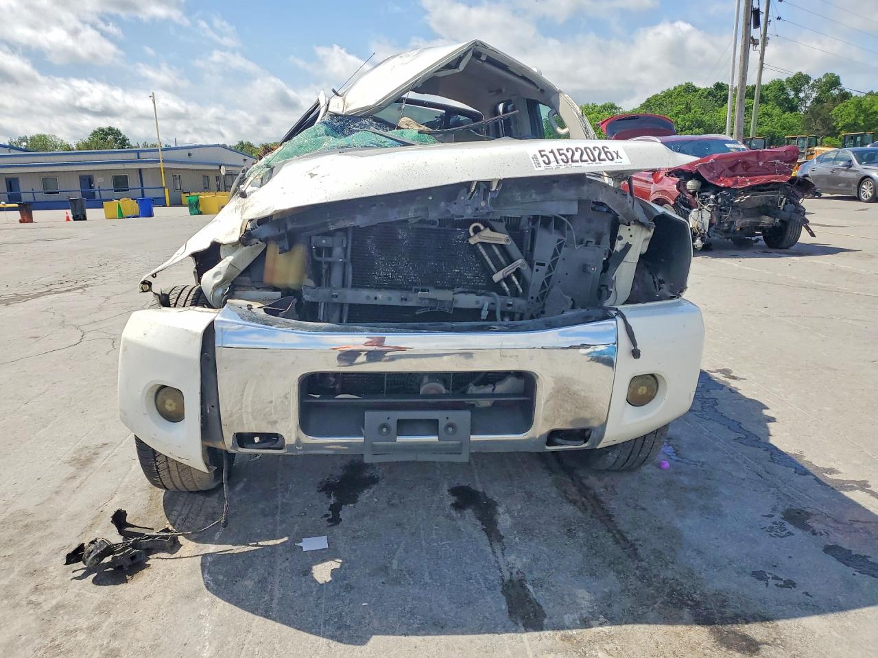 2008 Nissan Titan Xe Ffv Белый vin: 1N6BA07C18N312524