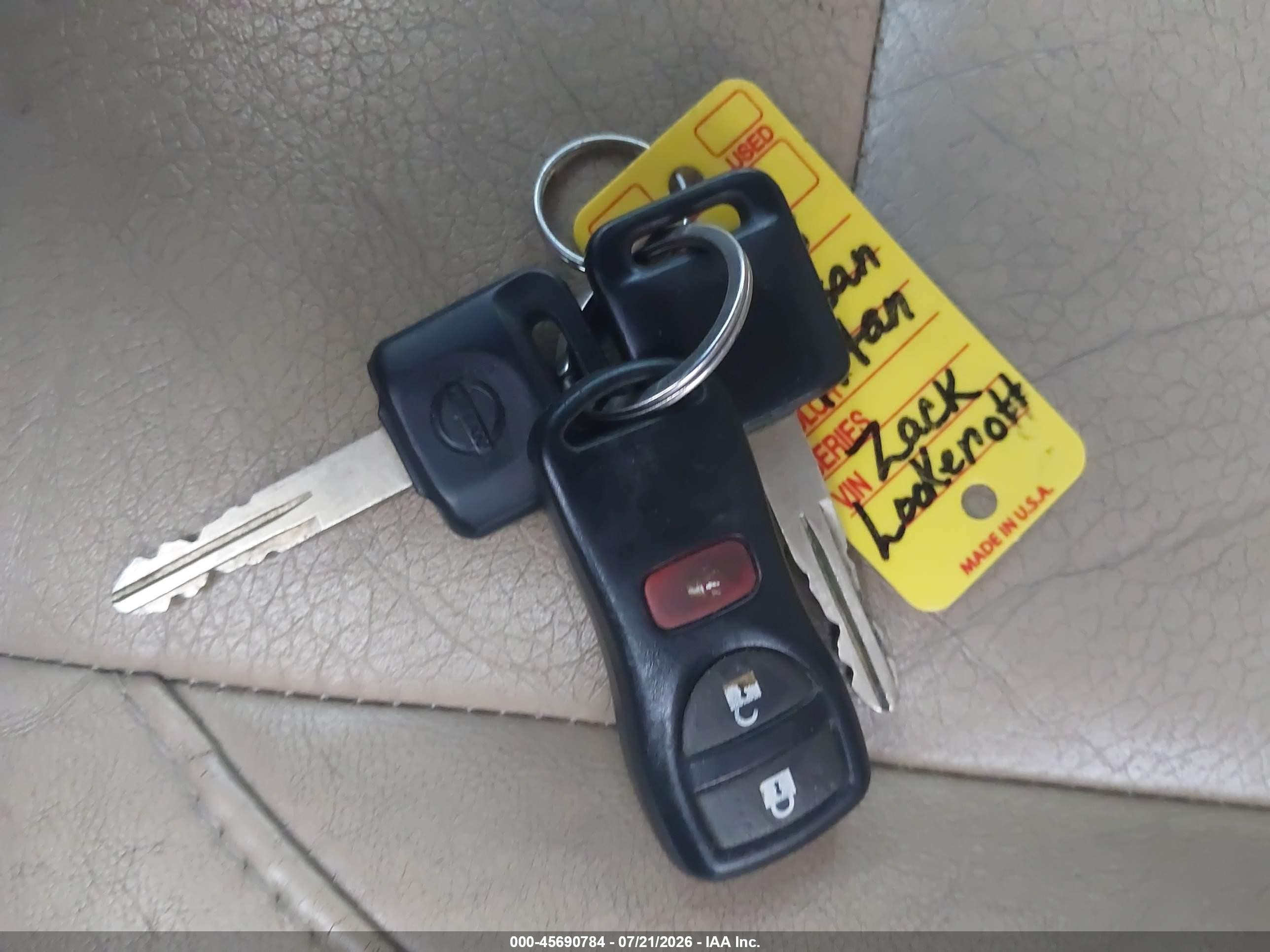 2008 Nissan Titan Le Gray vin: 1N6BA07C28N334046